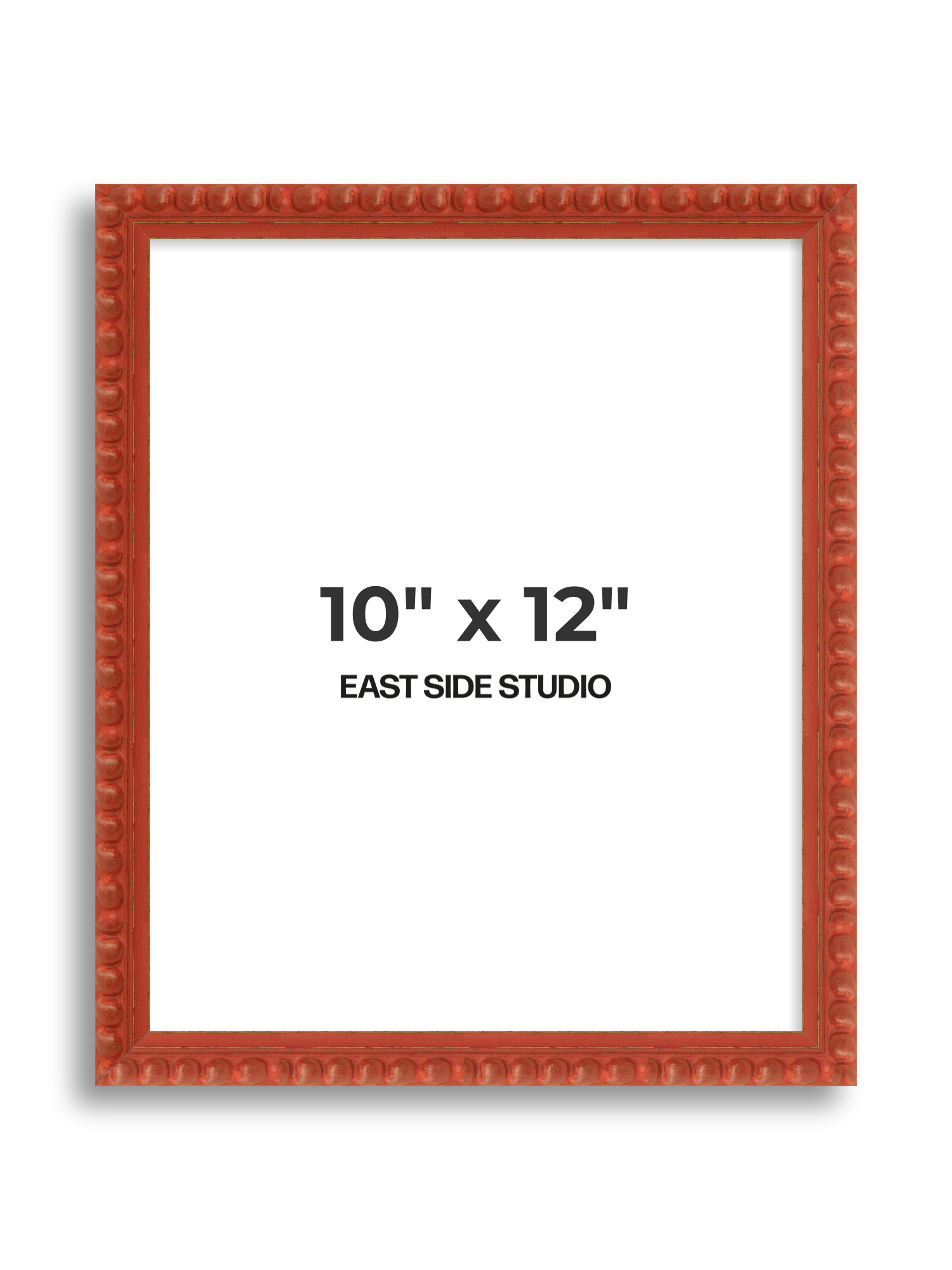 Brick Red Bobbin 10" x 12" picture frame