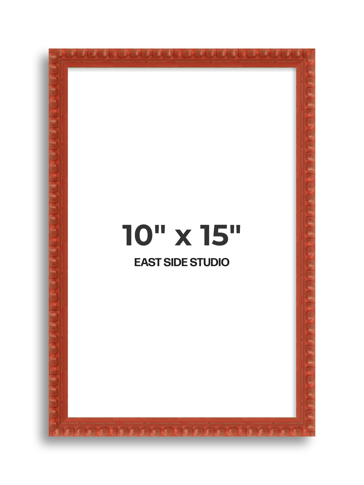 Brick Red Bobbin 10" x 15" picture frame