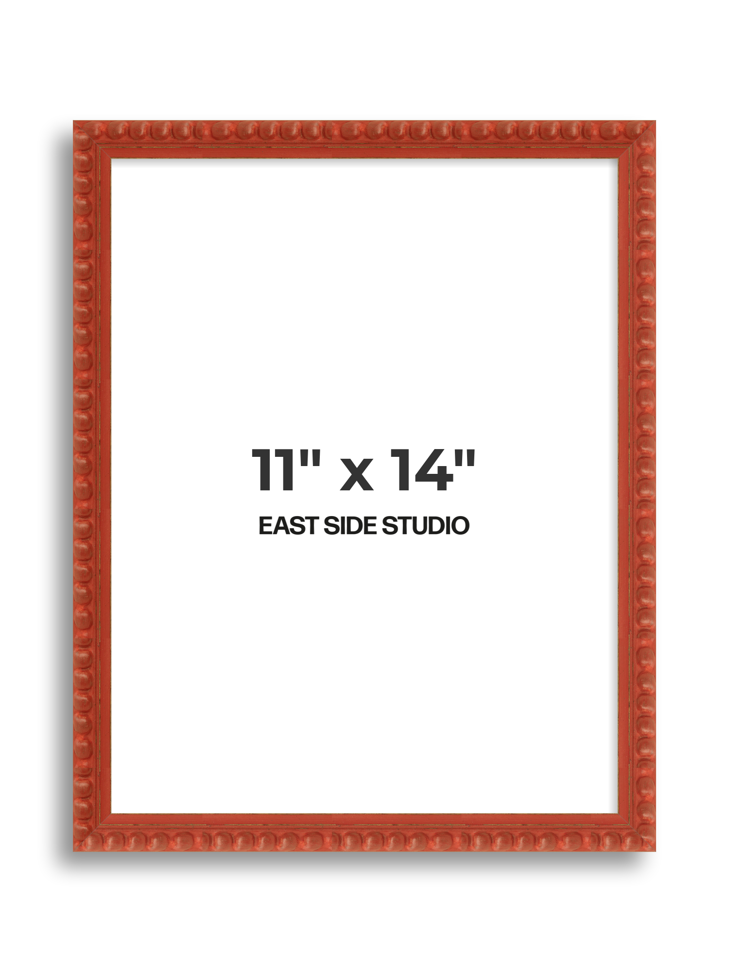 Brick Red Bobbin 11" x 14" picture frame
