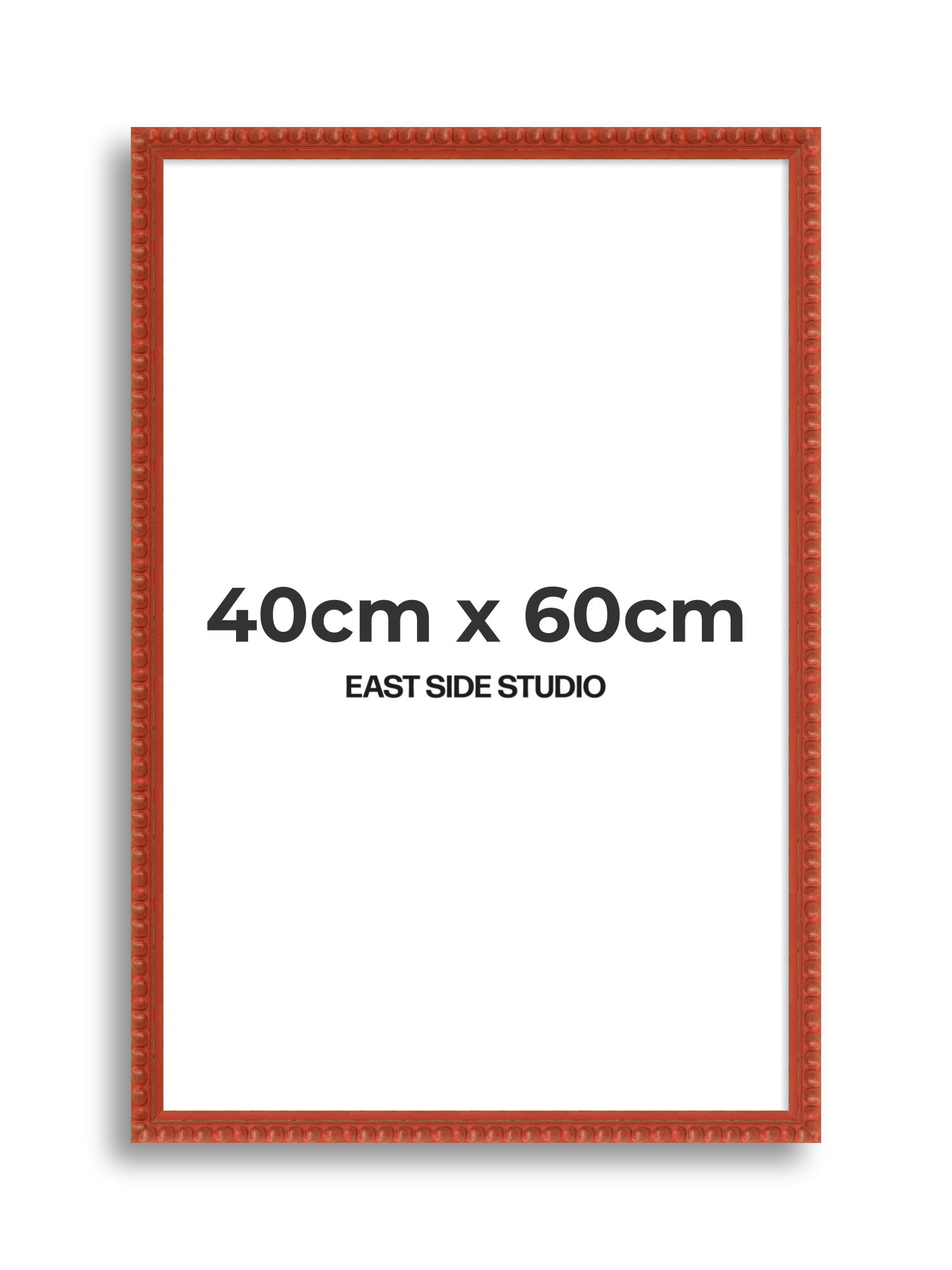 Brick Red Bobbin 40cm x 60cm picture frame