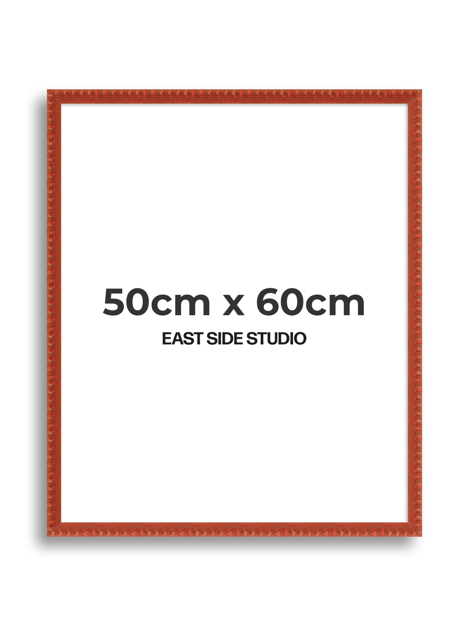 Brick Red Bobbin 50cm x 60cm picture frame