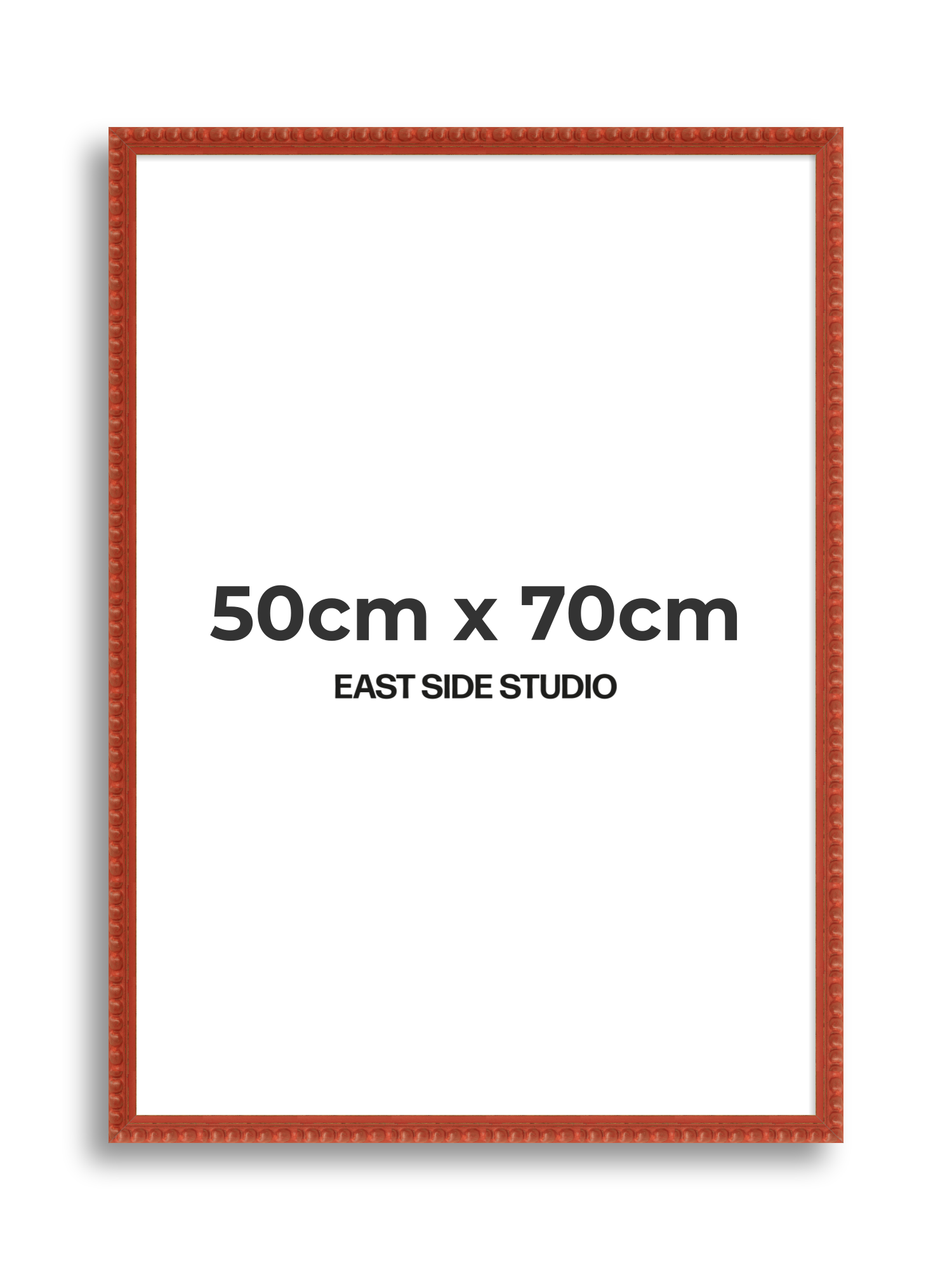 Brick Red Bobbin 50cm x 70cm picture frame