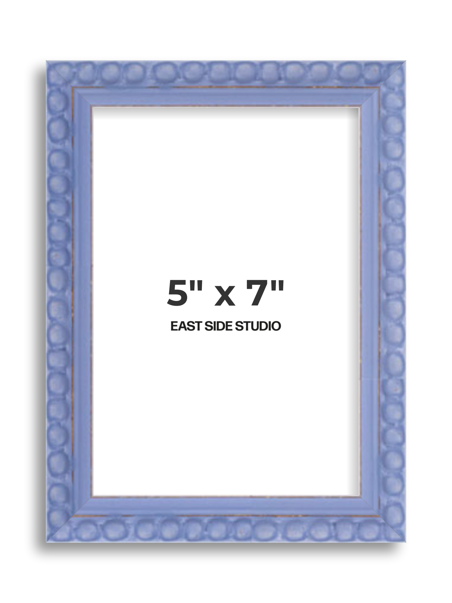 Periwinkle Blue Bobbin 5" x 7" picture frame