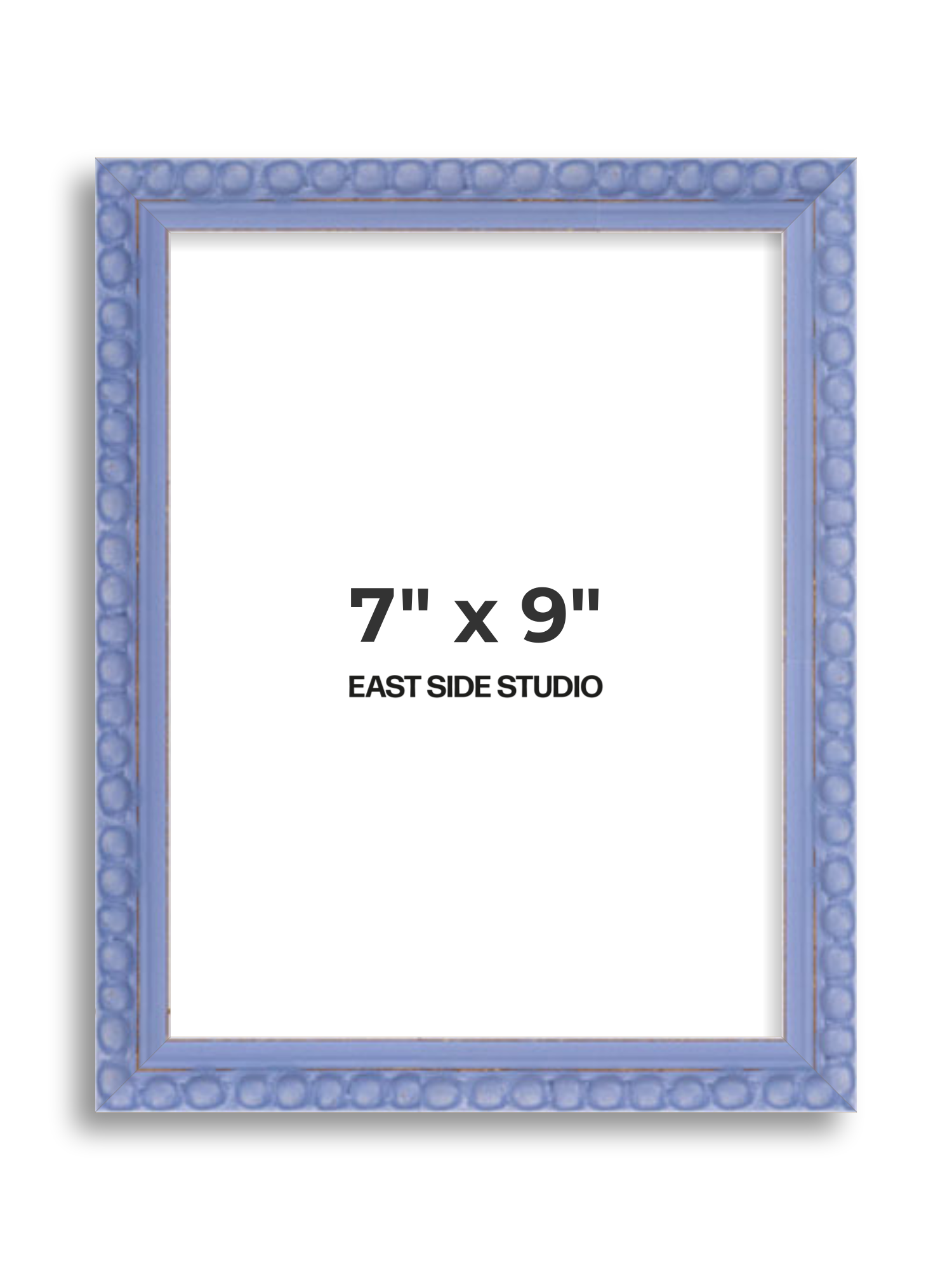 Periwinkle Blue Bobbin 7" x 9" picture frame