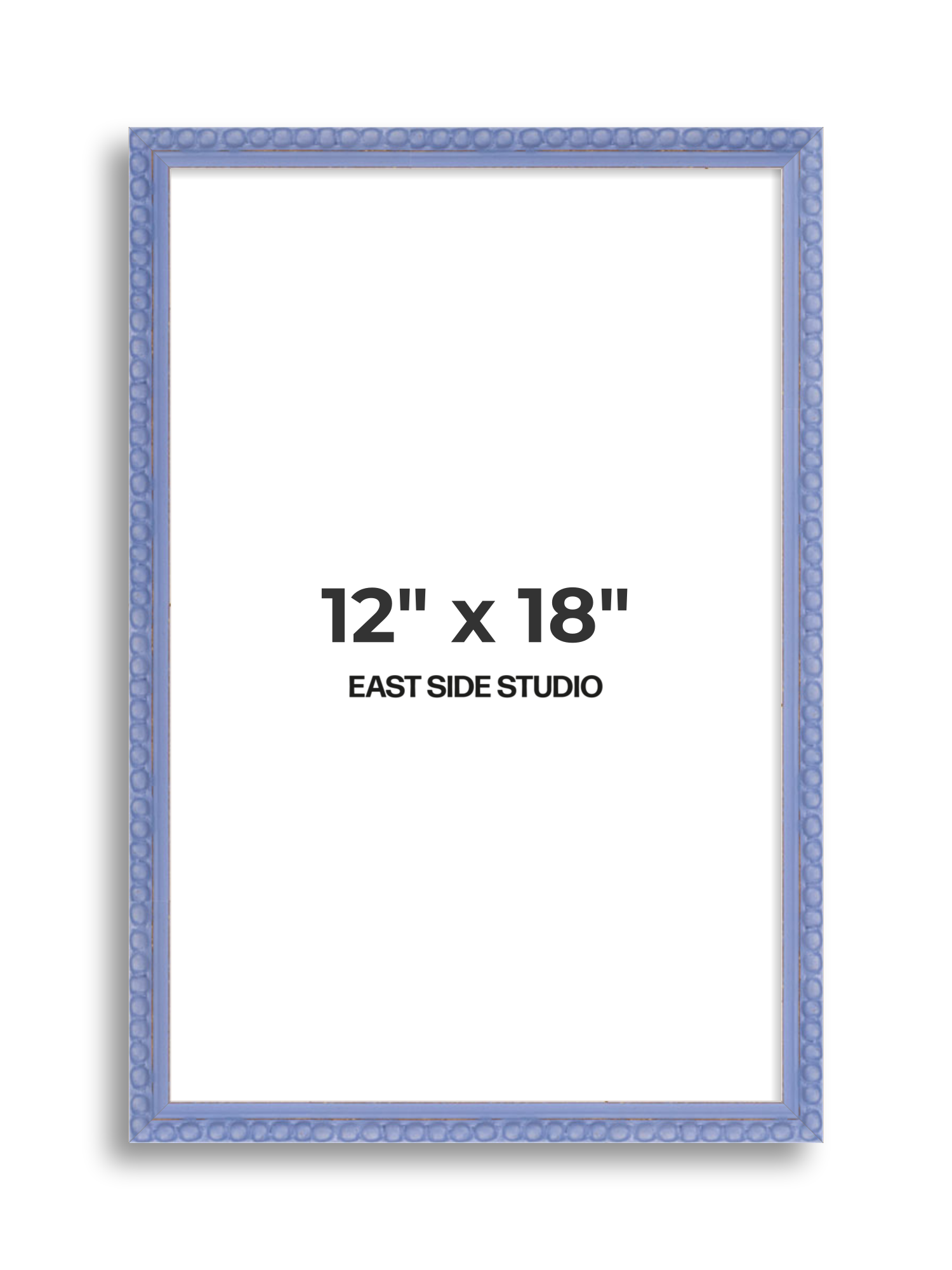 Periwinkle Blue Bobbin 12" x 18" picture frame
