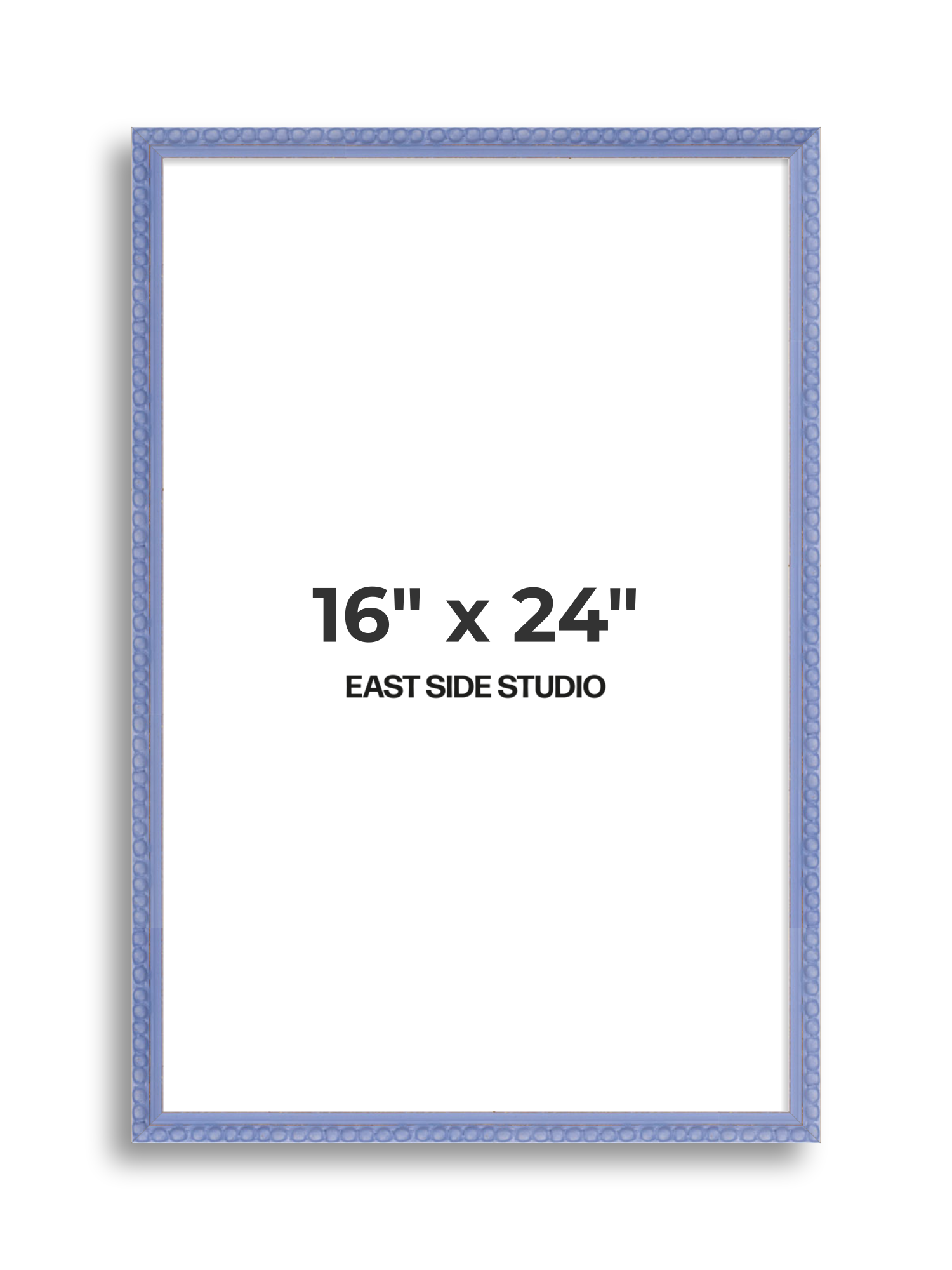 Periwinkle Blue Bobbin 16" x 24" picture frame