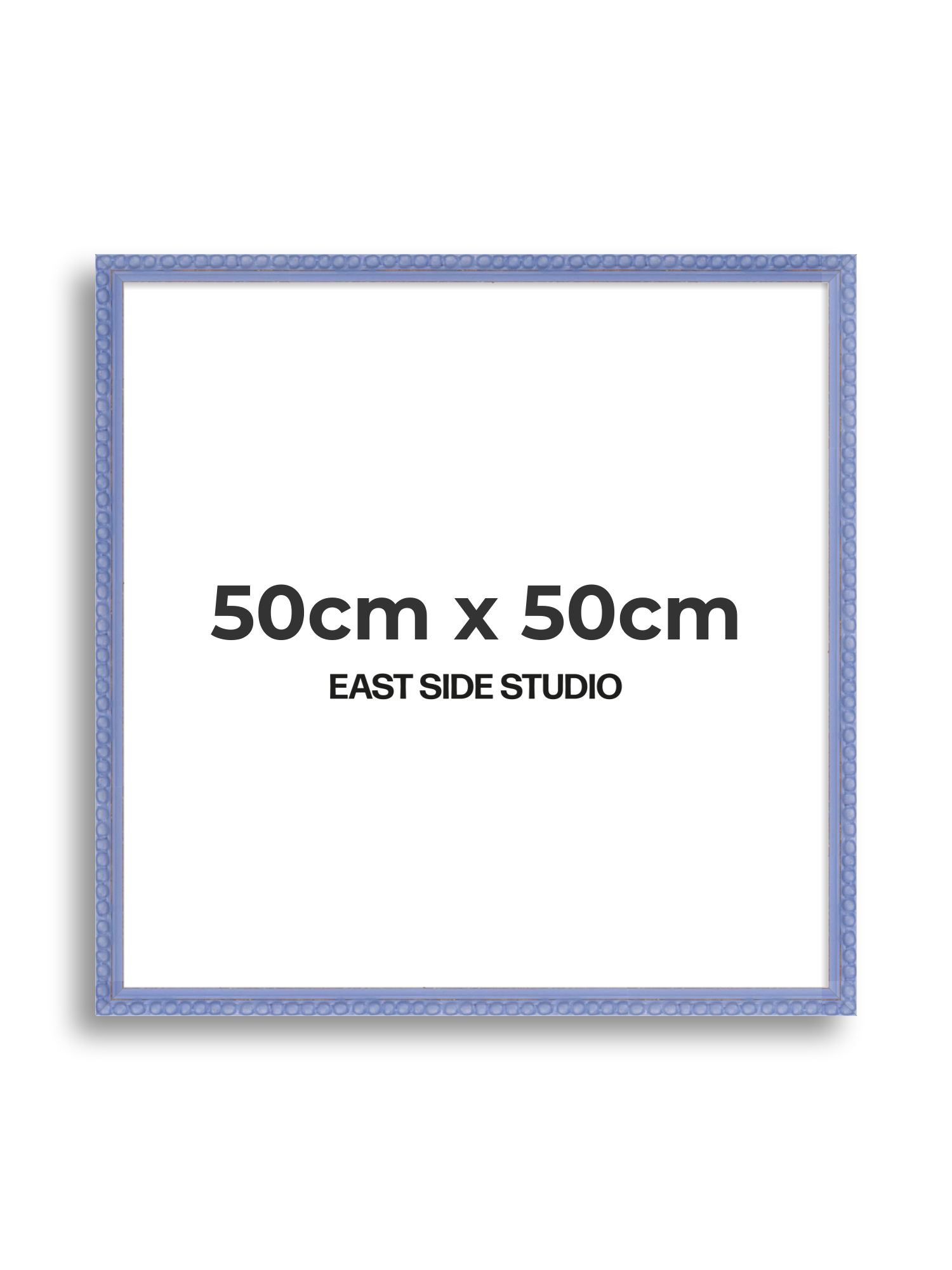 Periwinkle Blue Bobbin 50cm x 50cm picture frame