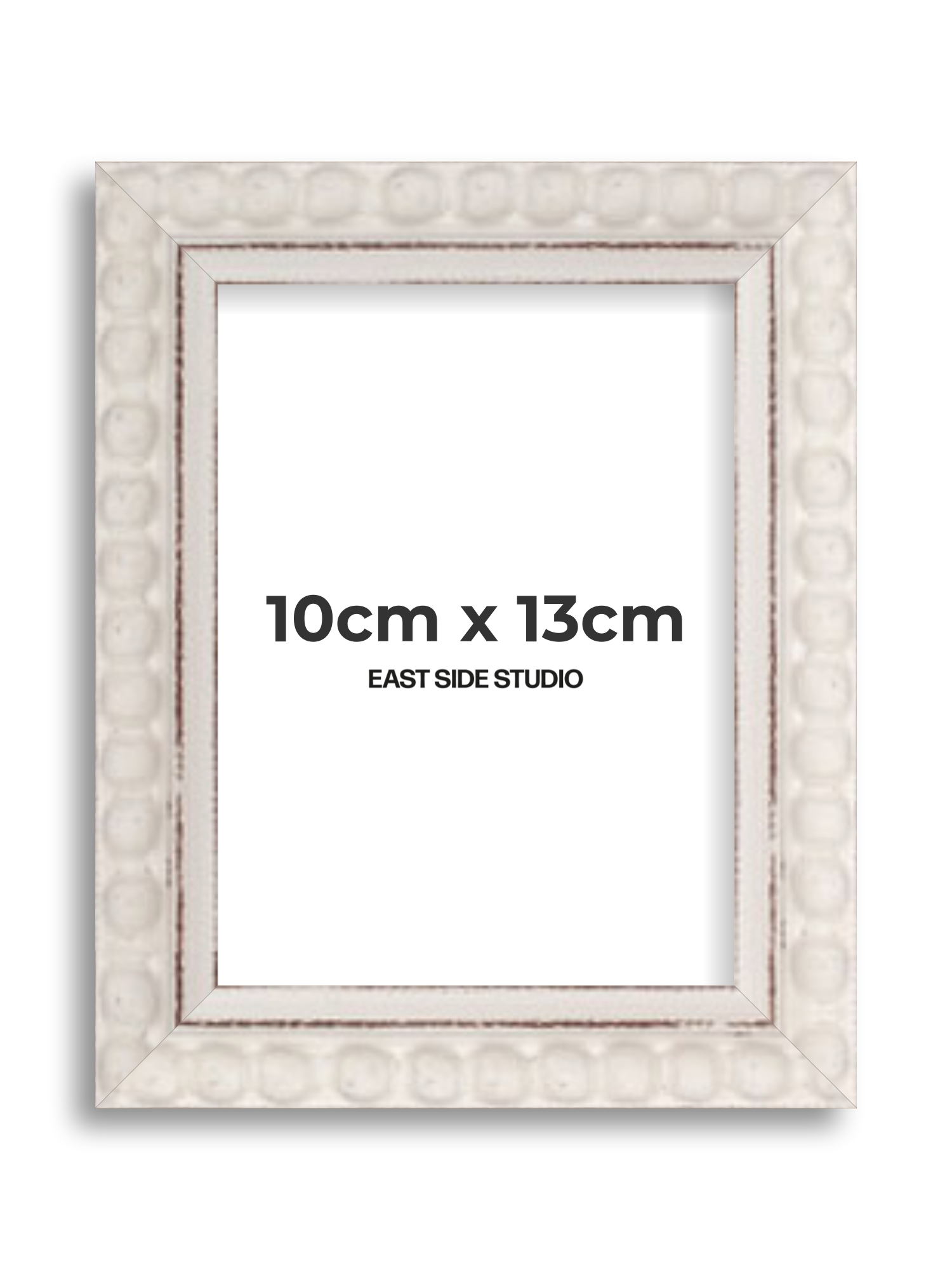 White Bobbin 10cm x 13cm picture frame
