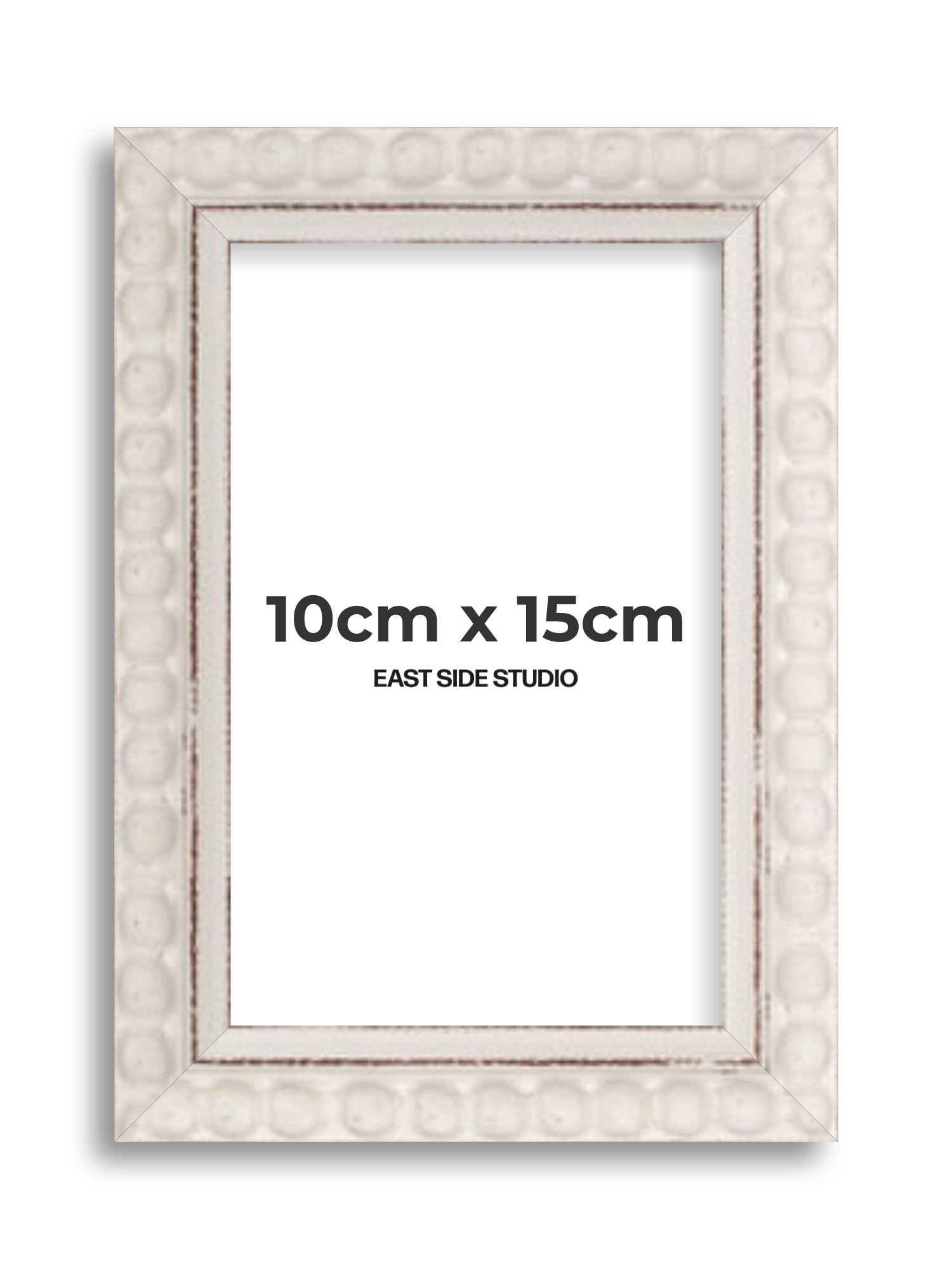 White Bobbin 10cm x 15cm picture frame
