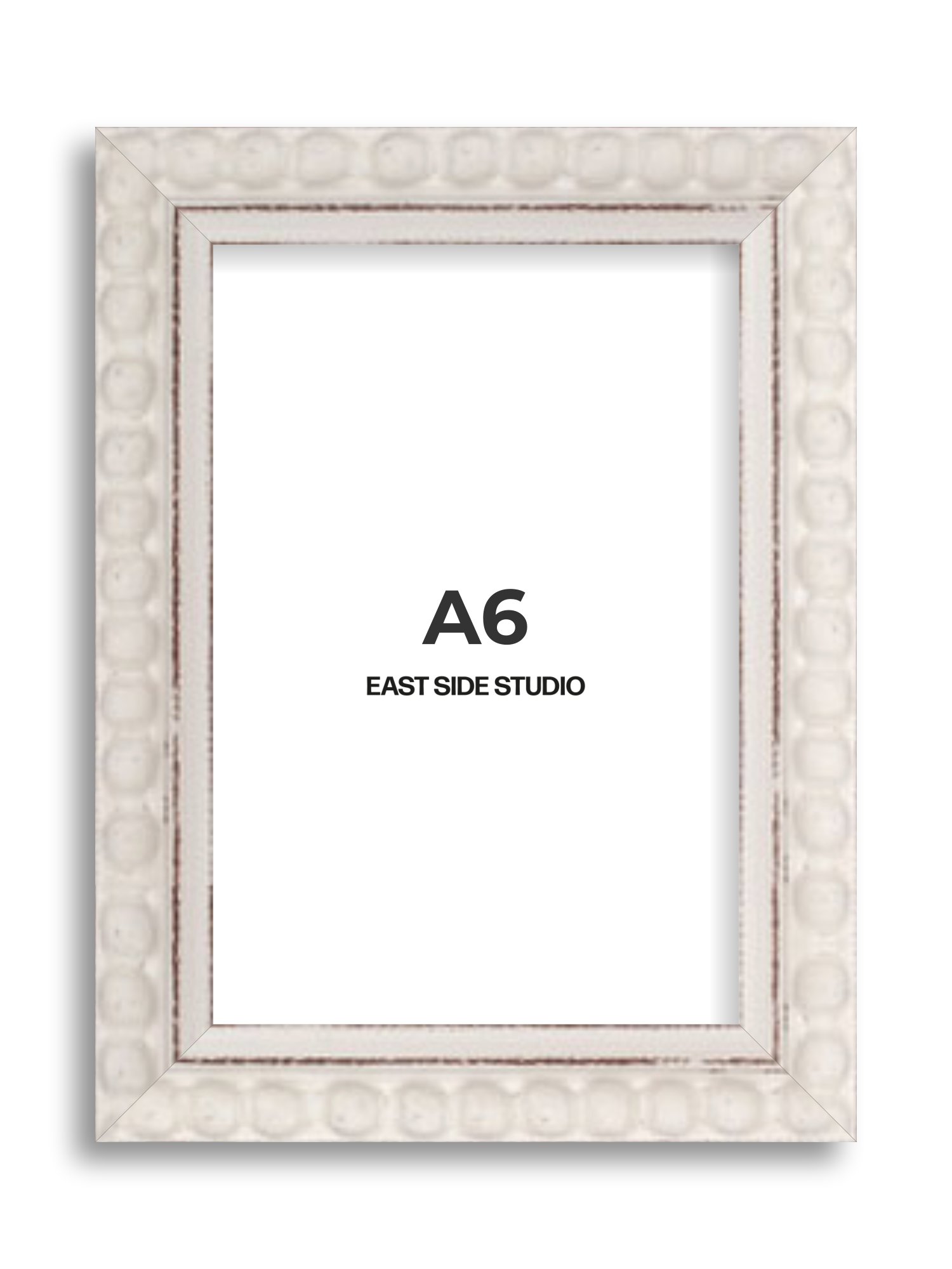 White Bobbin A6 picture frame