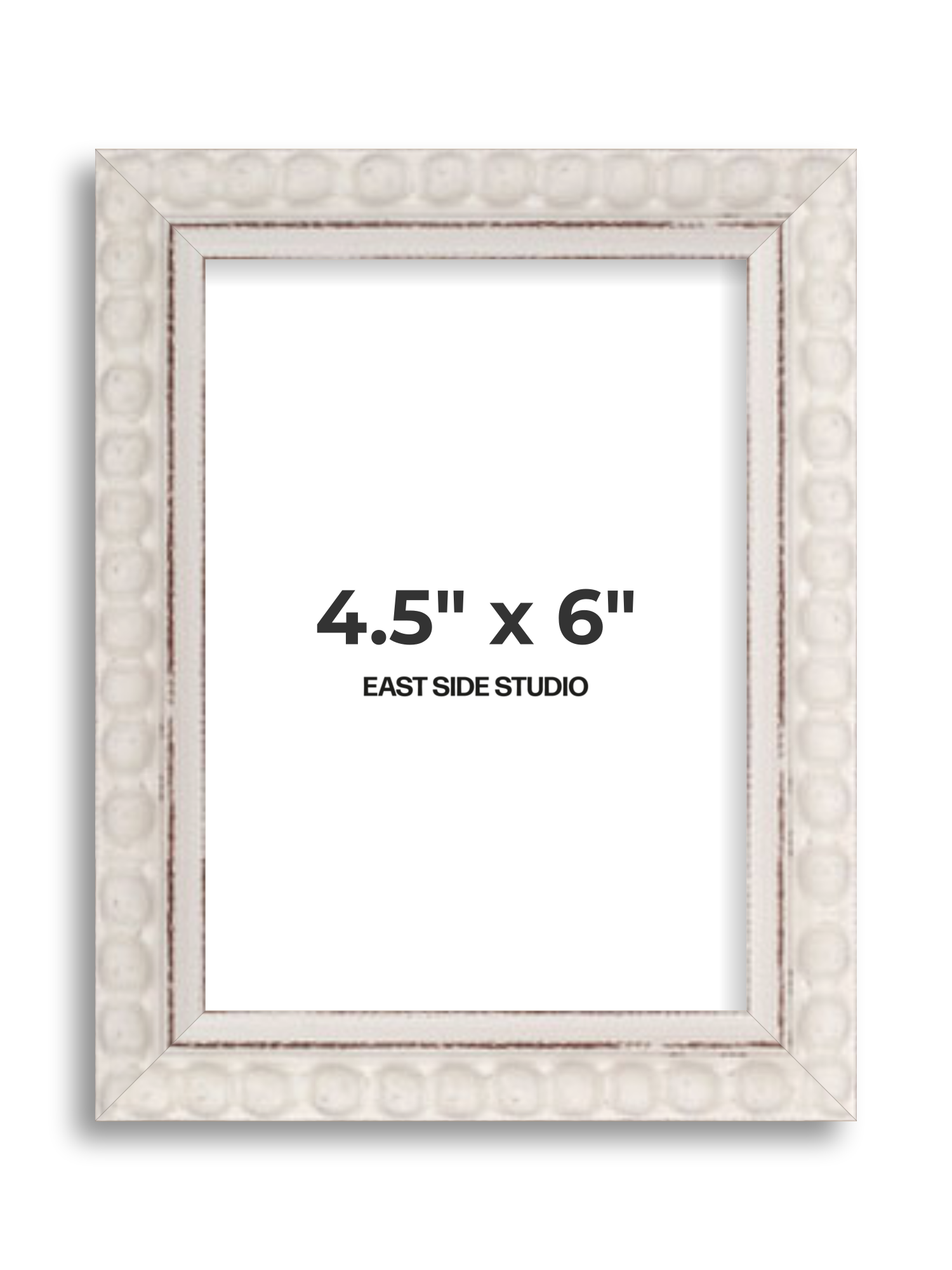 White Bobbin 4.5" x 6" picture frame