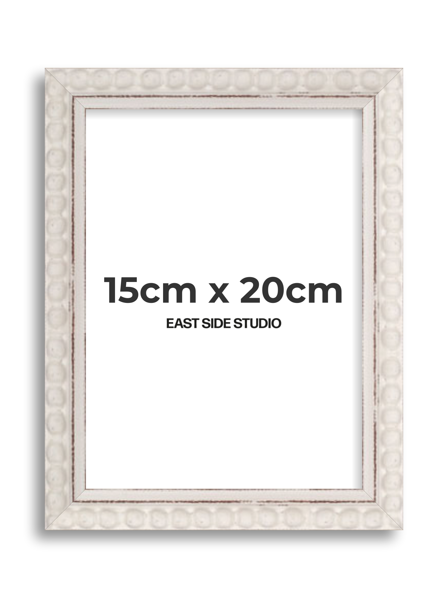 White Bobbin 15cm x 20cm picture frame