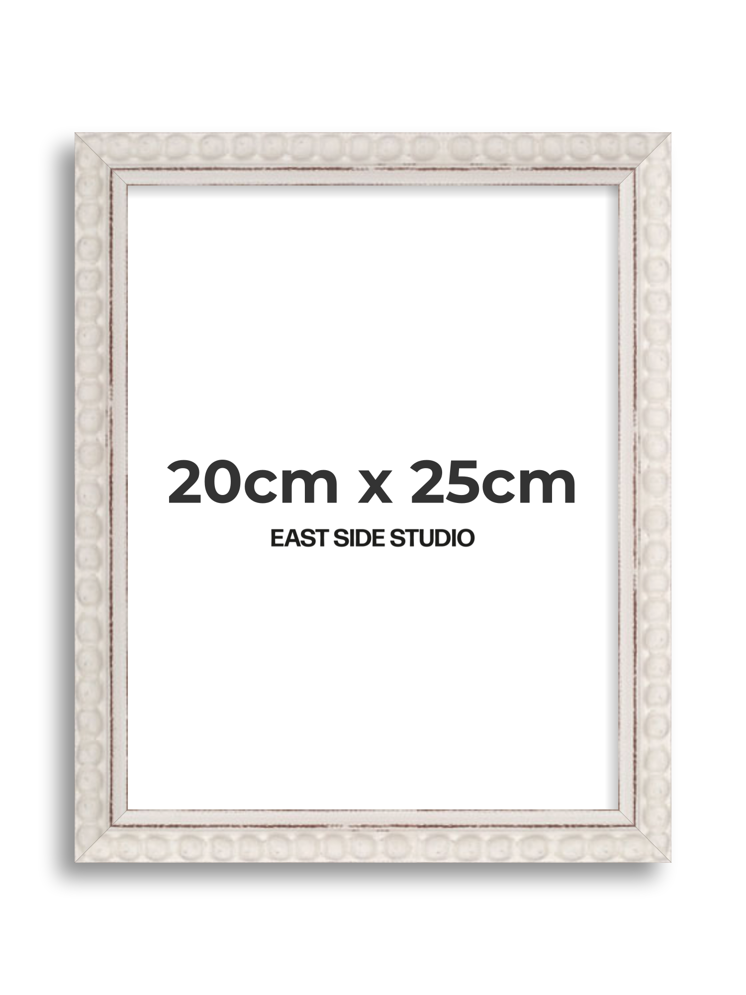 White Bobbin 20cm x 25cm picture frame