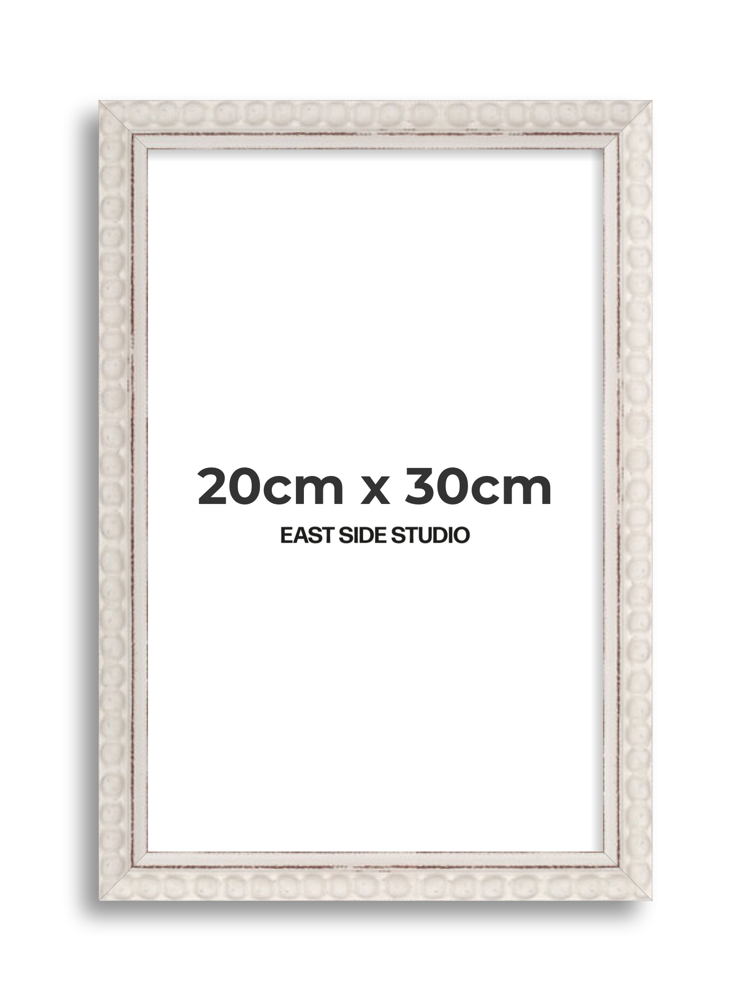 White Bobbin 20cm x 30cm picture frame