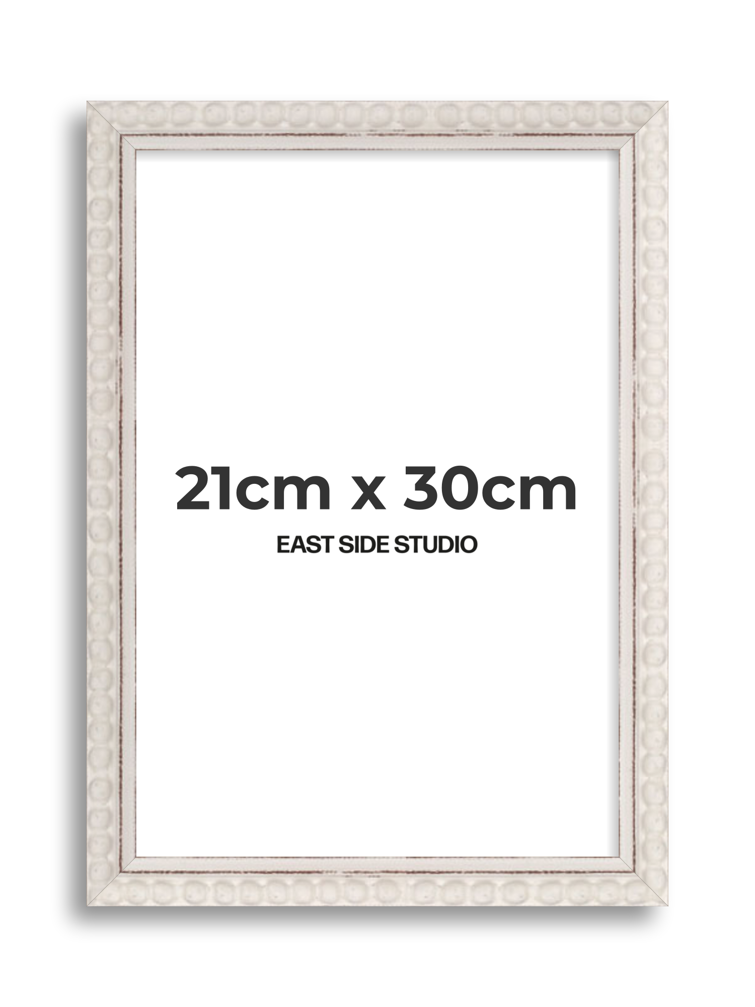 White Bobbin 21cm x 30cm picture frame