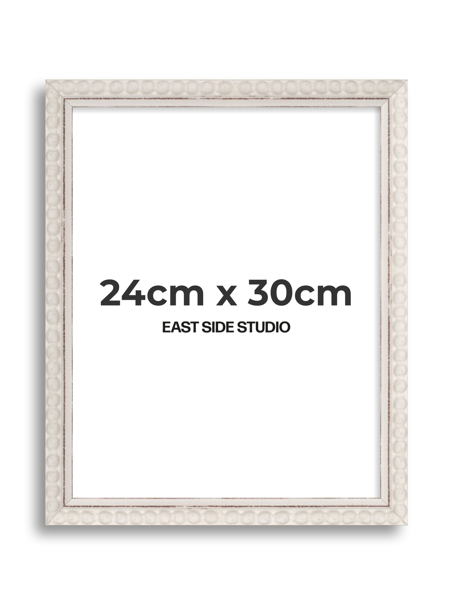 White Bobbin 24cm x 30cm picture frame