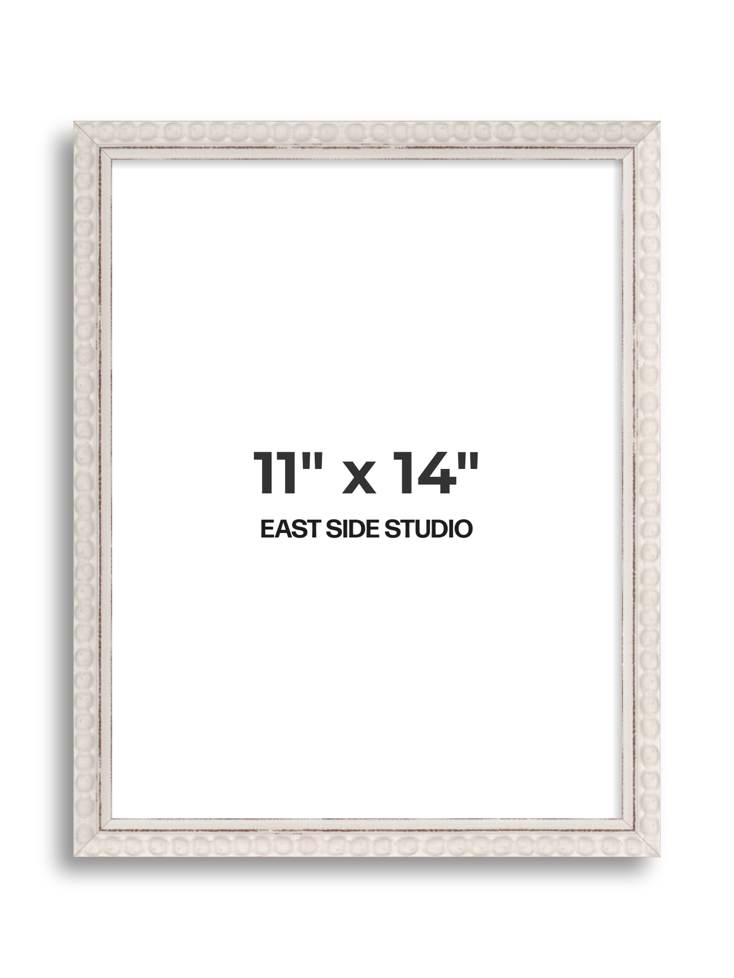 White Bobbin 11" x 14" picture frame