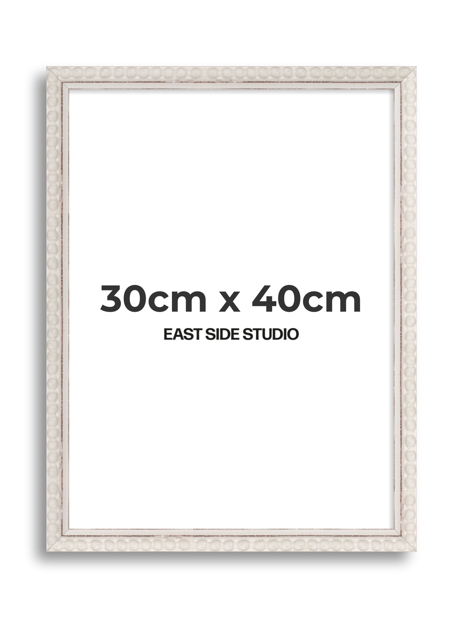 White Bobbin 30cm x 40cm picture frame