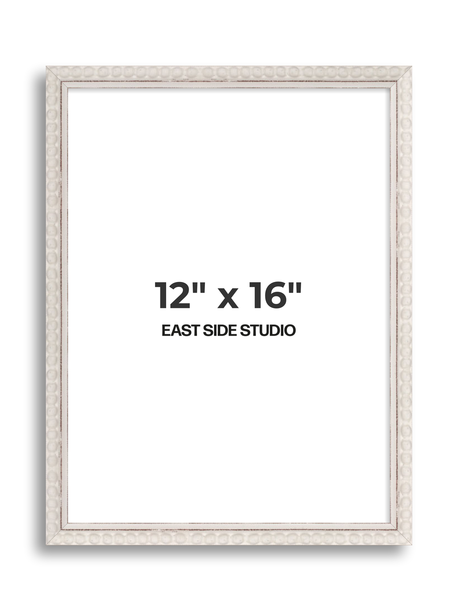 White Bobbin 12" x 16" picture frame