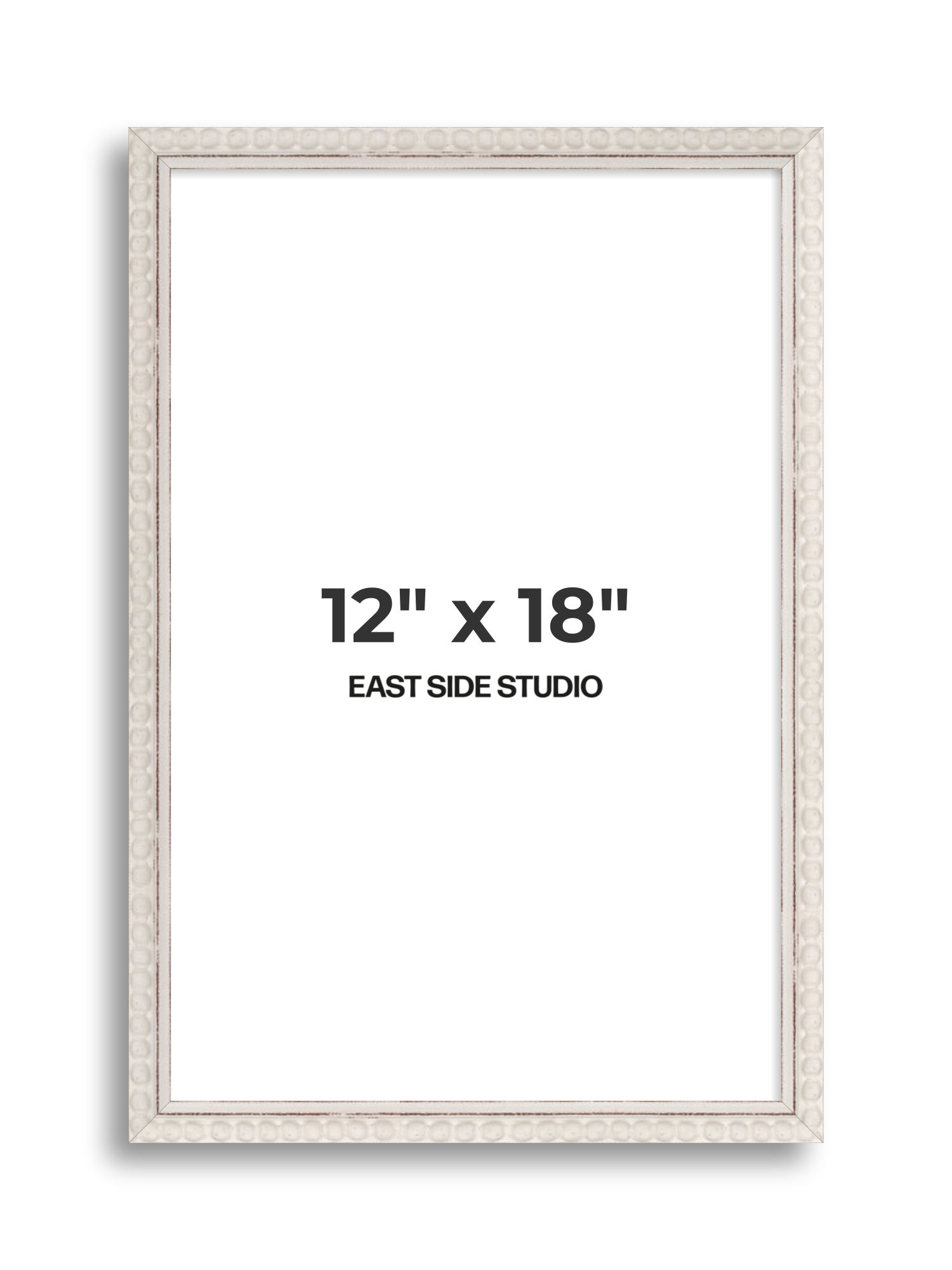 White Bobbin 12" x 18" picture frame