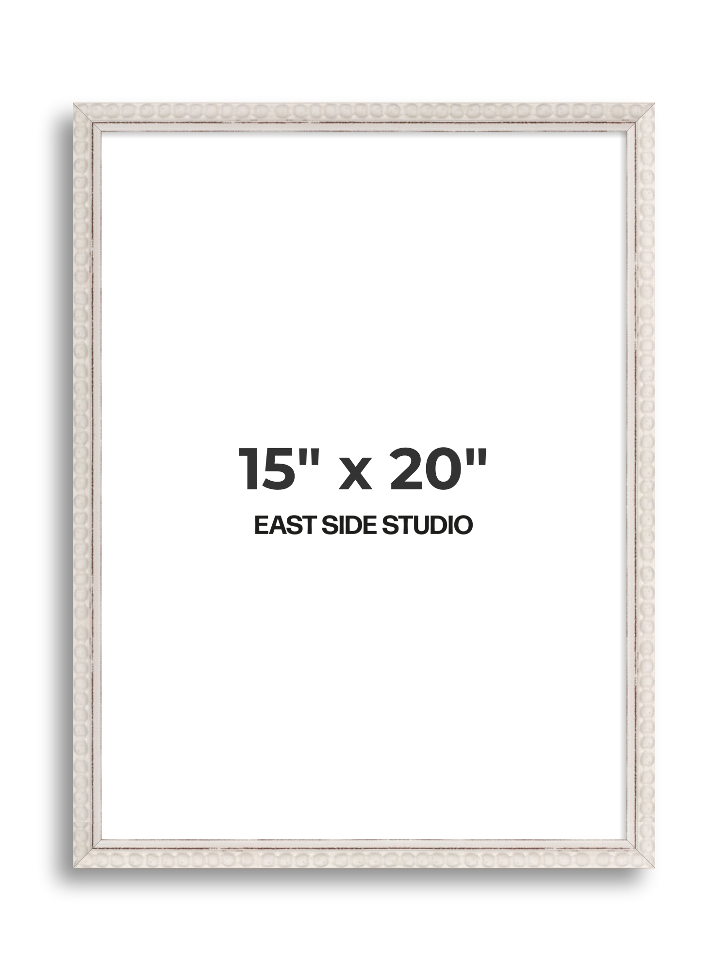 White Bobbin 15" x 20" picture frame