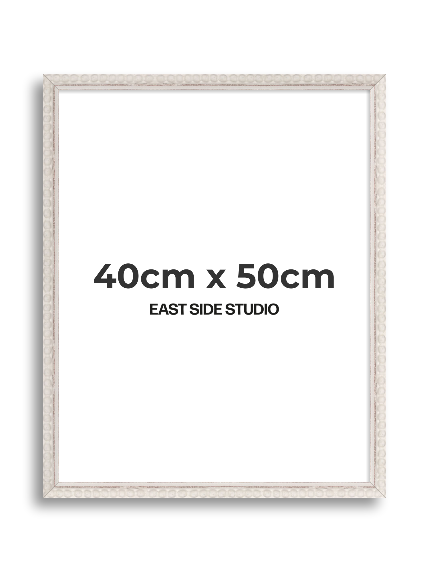 White Bobbin 40cm x 50cm picture frame