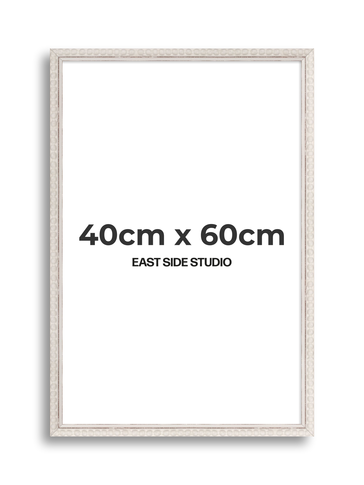 White Bobbin 40cm x 60cm picture frame