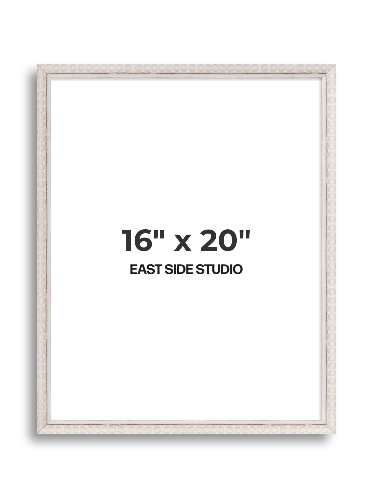 White Bobbin 16" x 20" picture frame