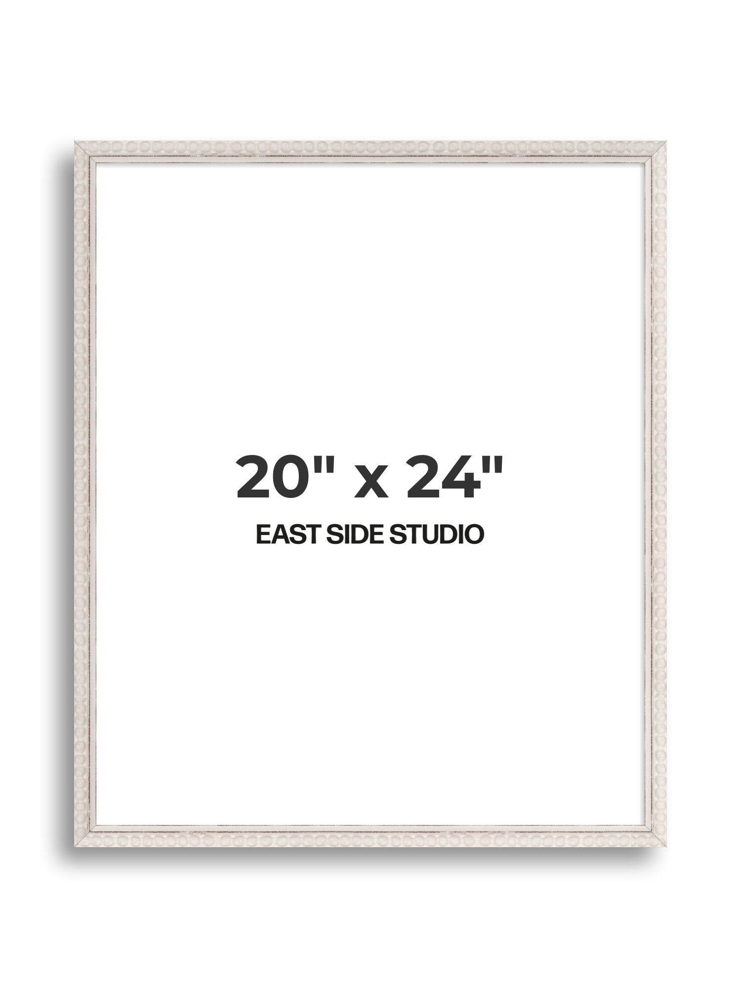 White Bobbin 20" x 24" picture frame