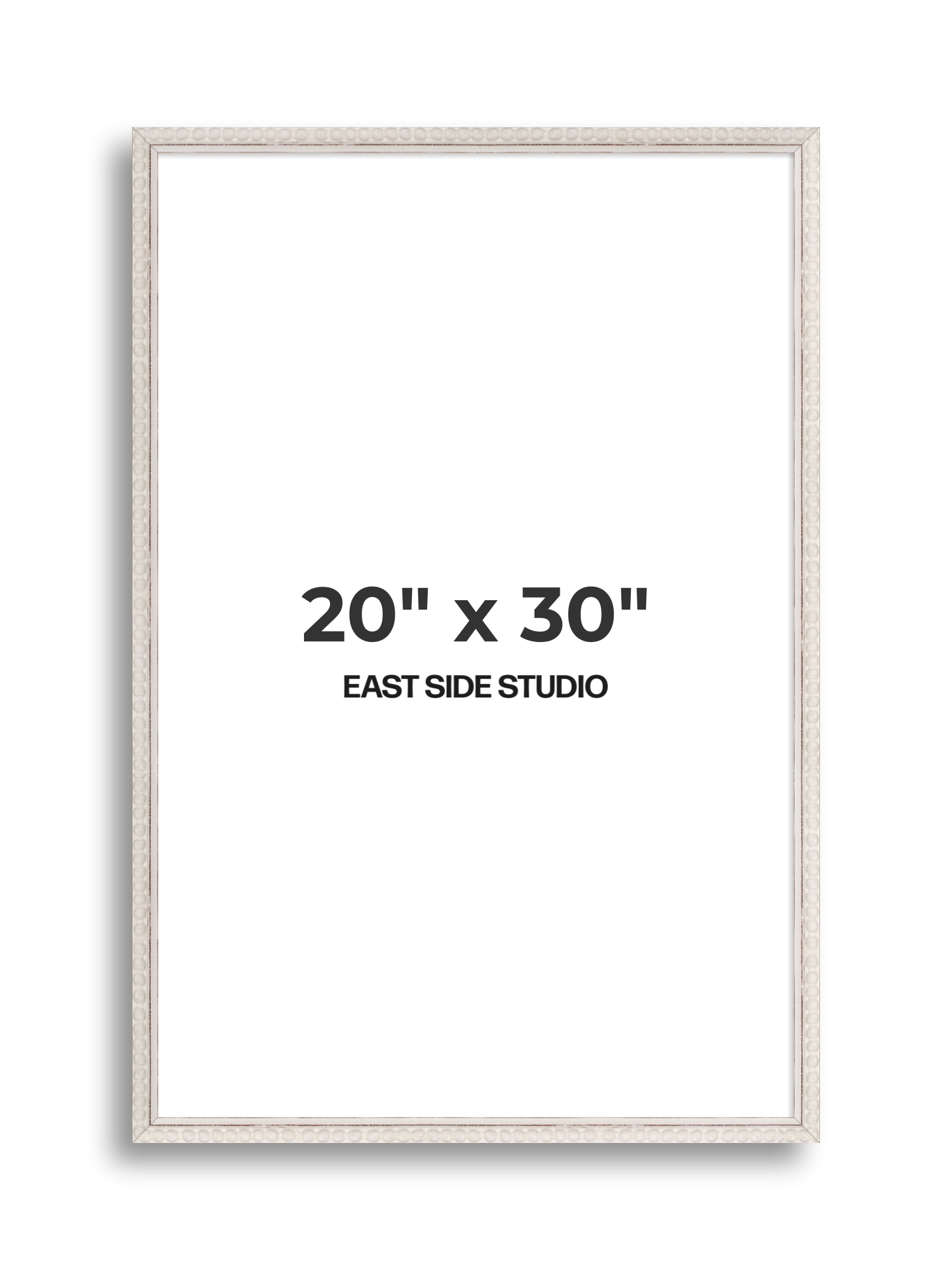 White Bobbin 20" x 30" picture frame