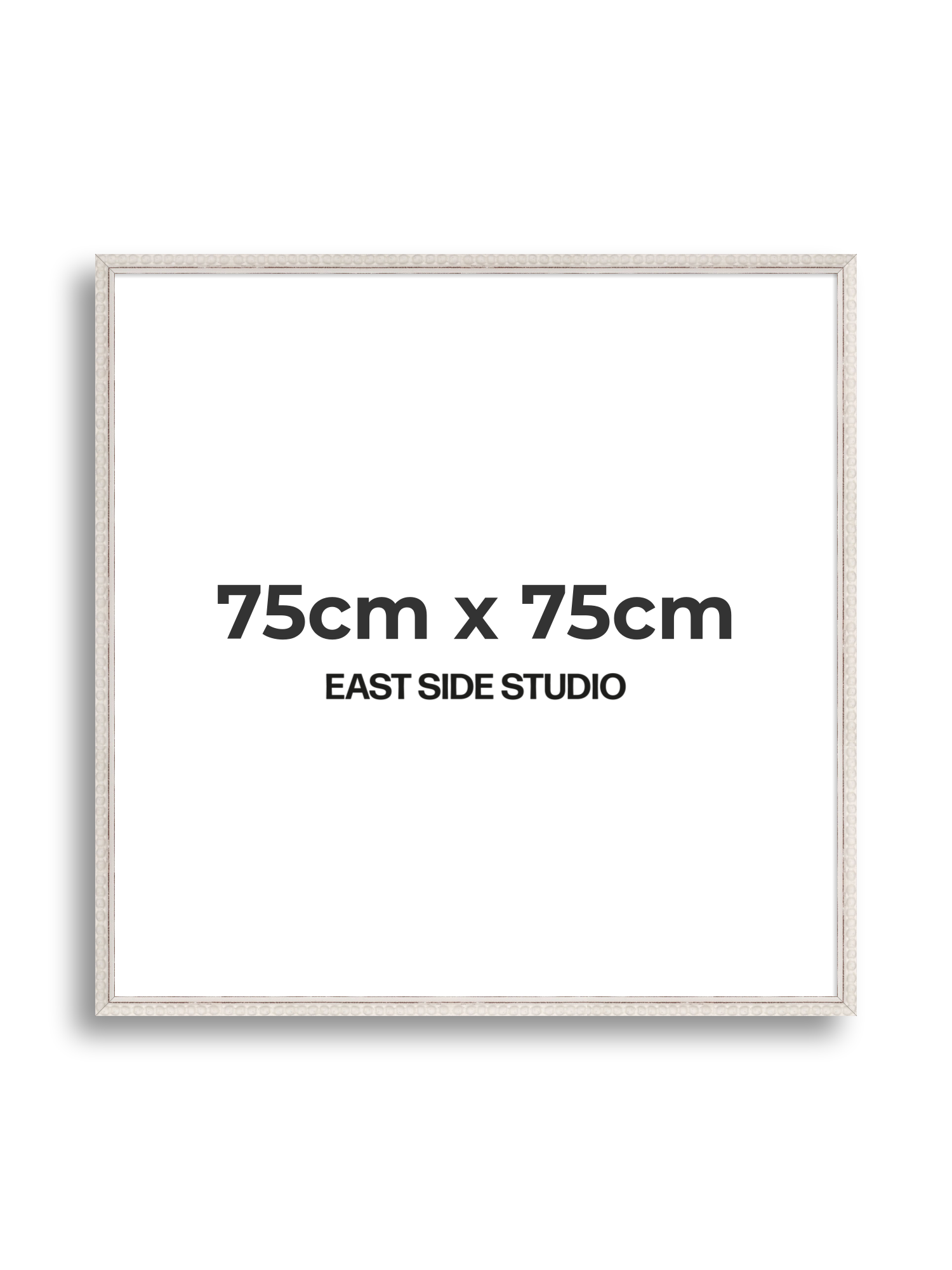 White Bobbin 75cm x 75cm picture frame