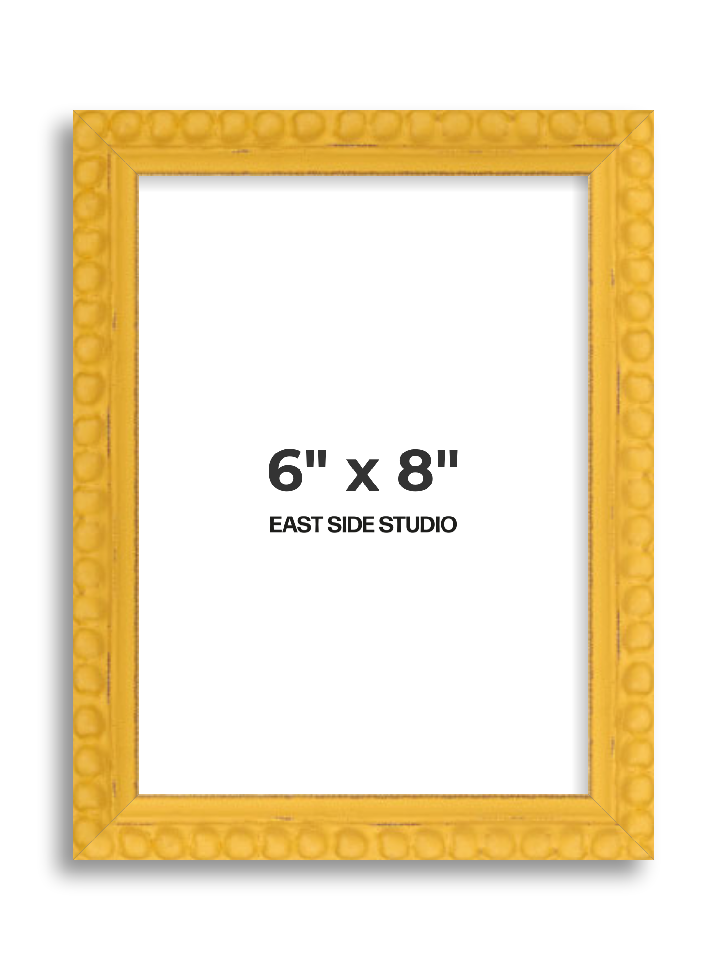 Yellow Bobbin 6" x 8" picture frame