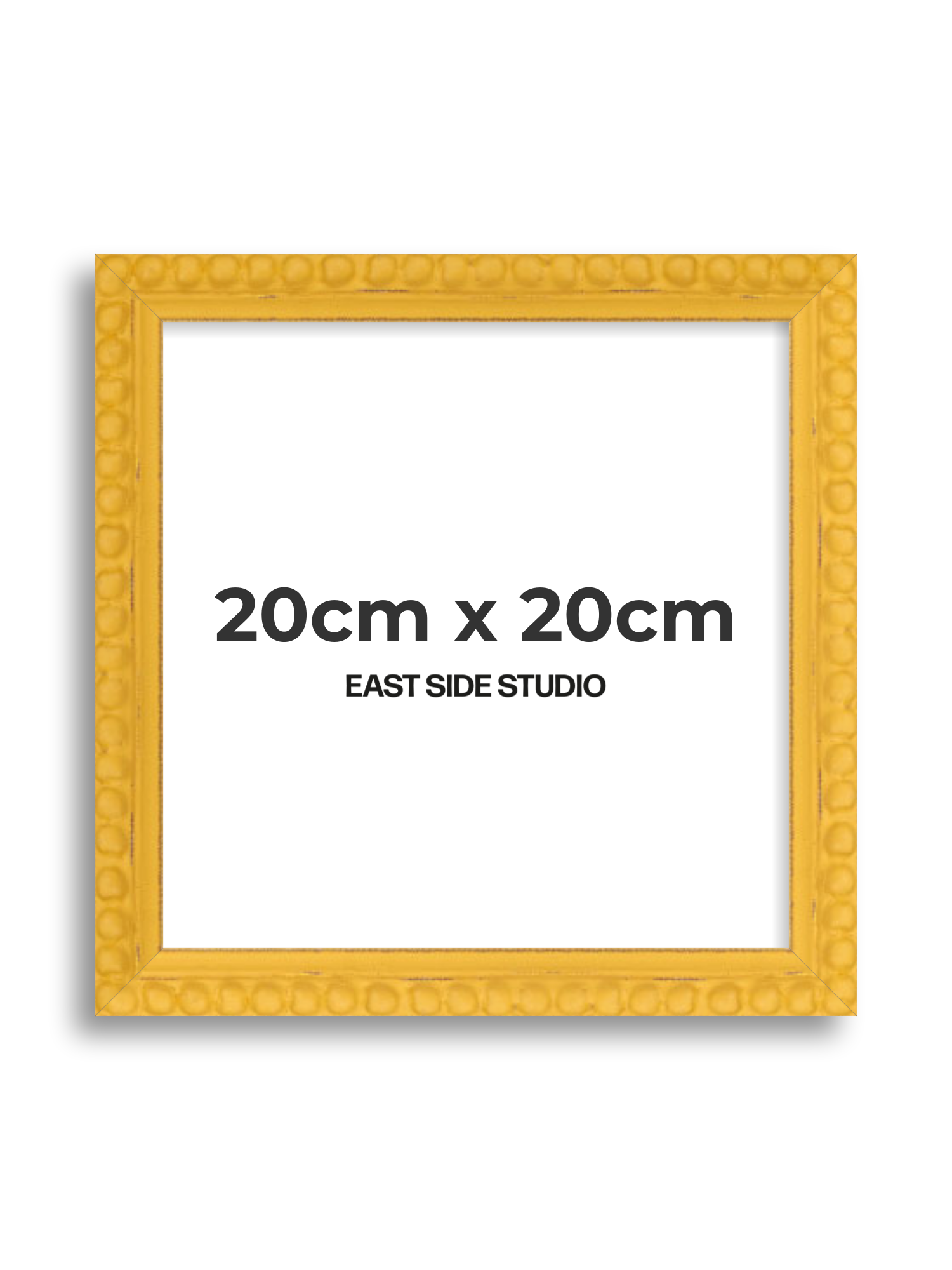 Yellow Bobbin 20cm x 20cm picture frame