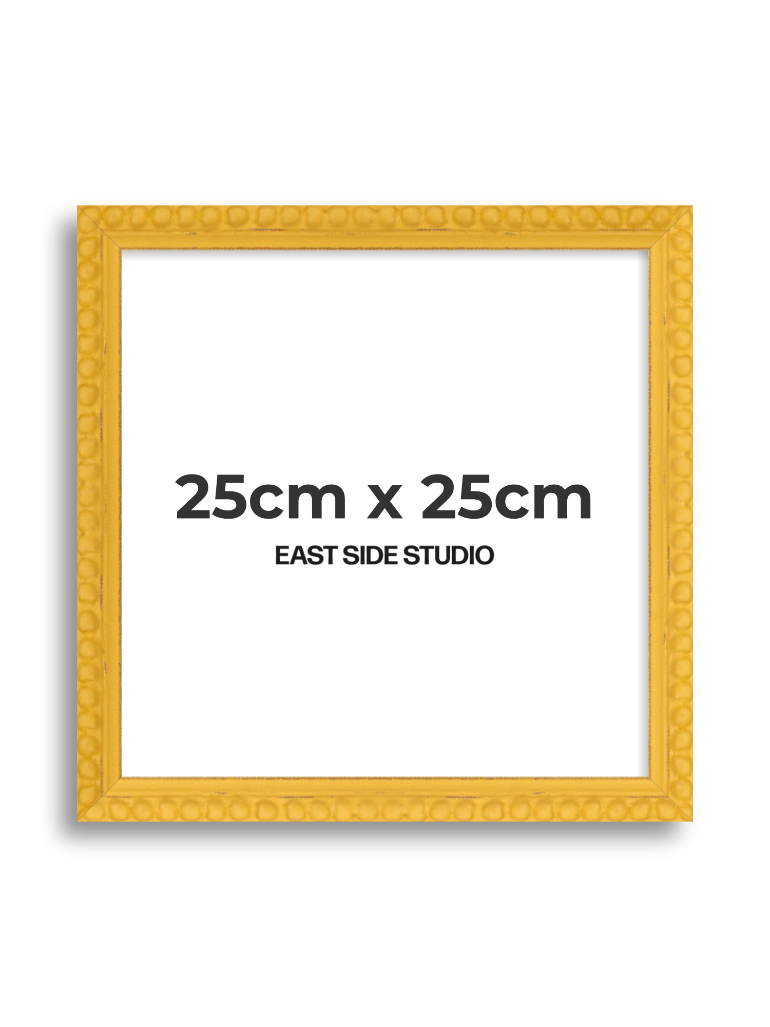 Yellow Bobbin 25cm x 25cm picture frame
