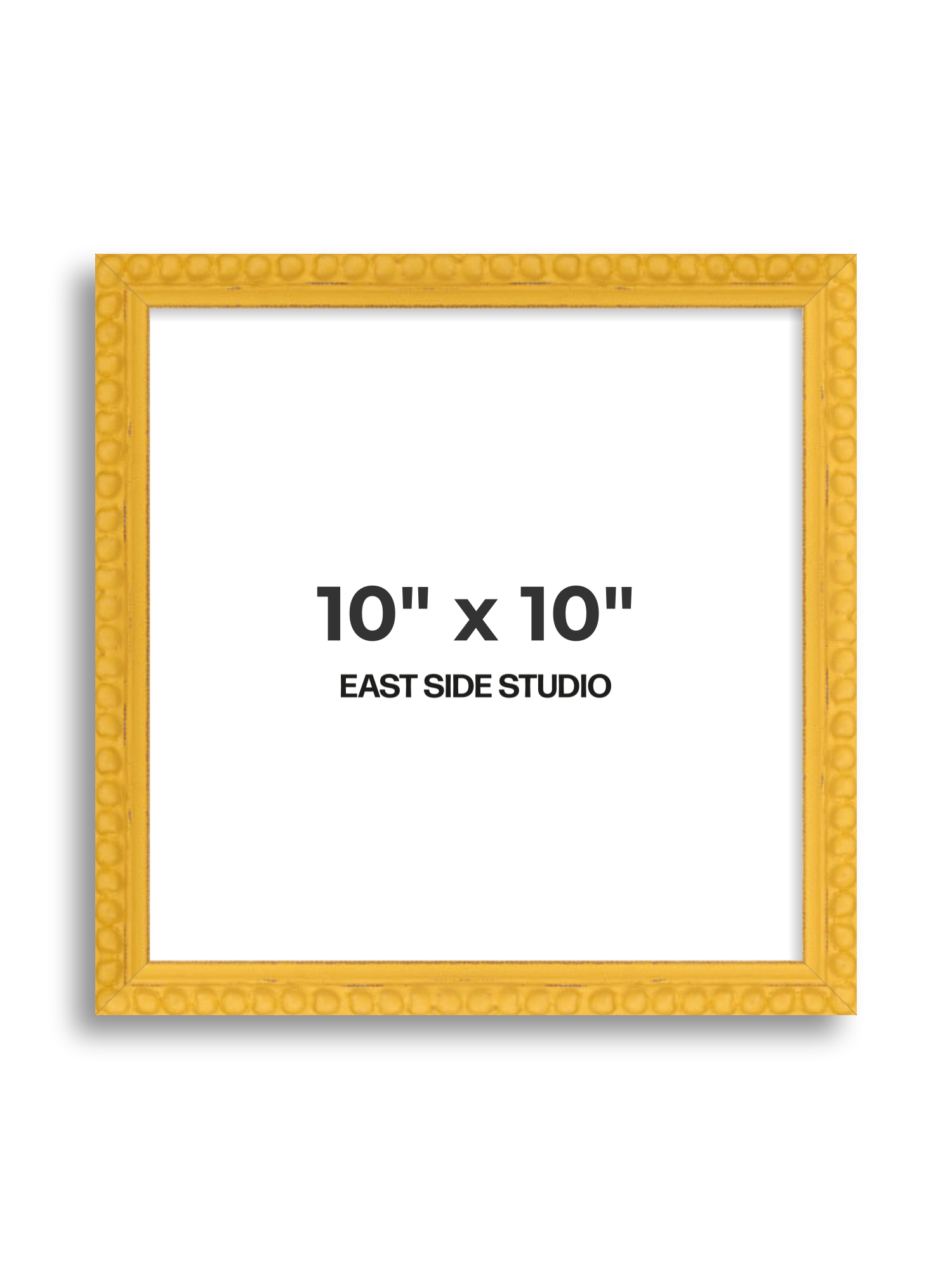 Yellow Bobbin 10" x 10" picture frame