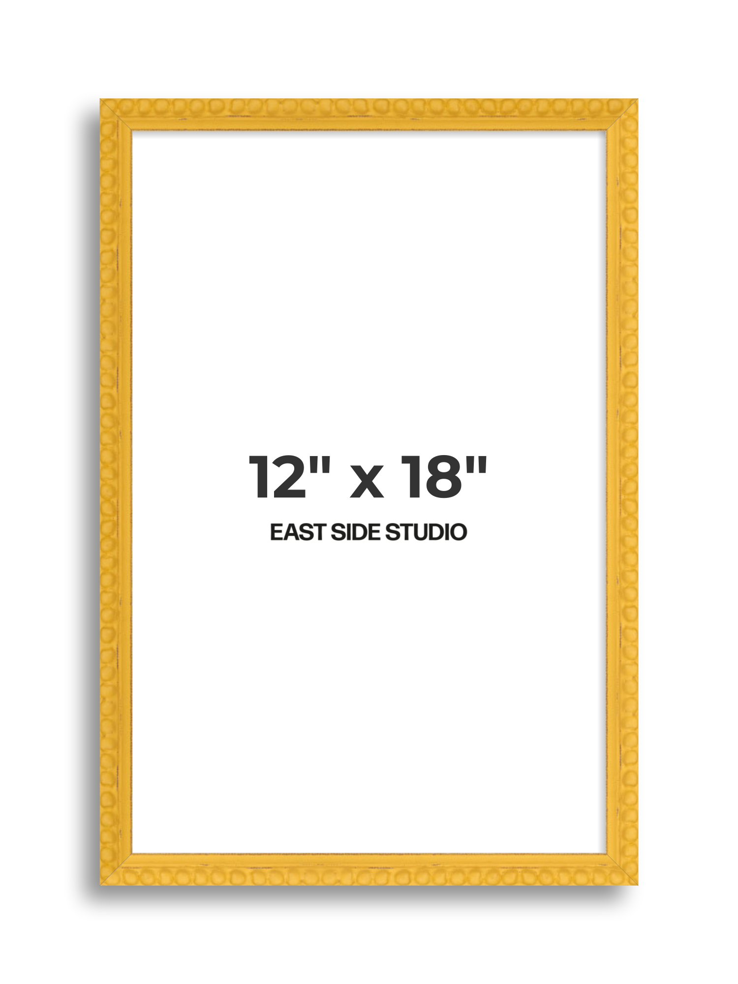Yellow Bobbin 12" x 18" picture frame