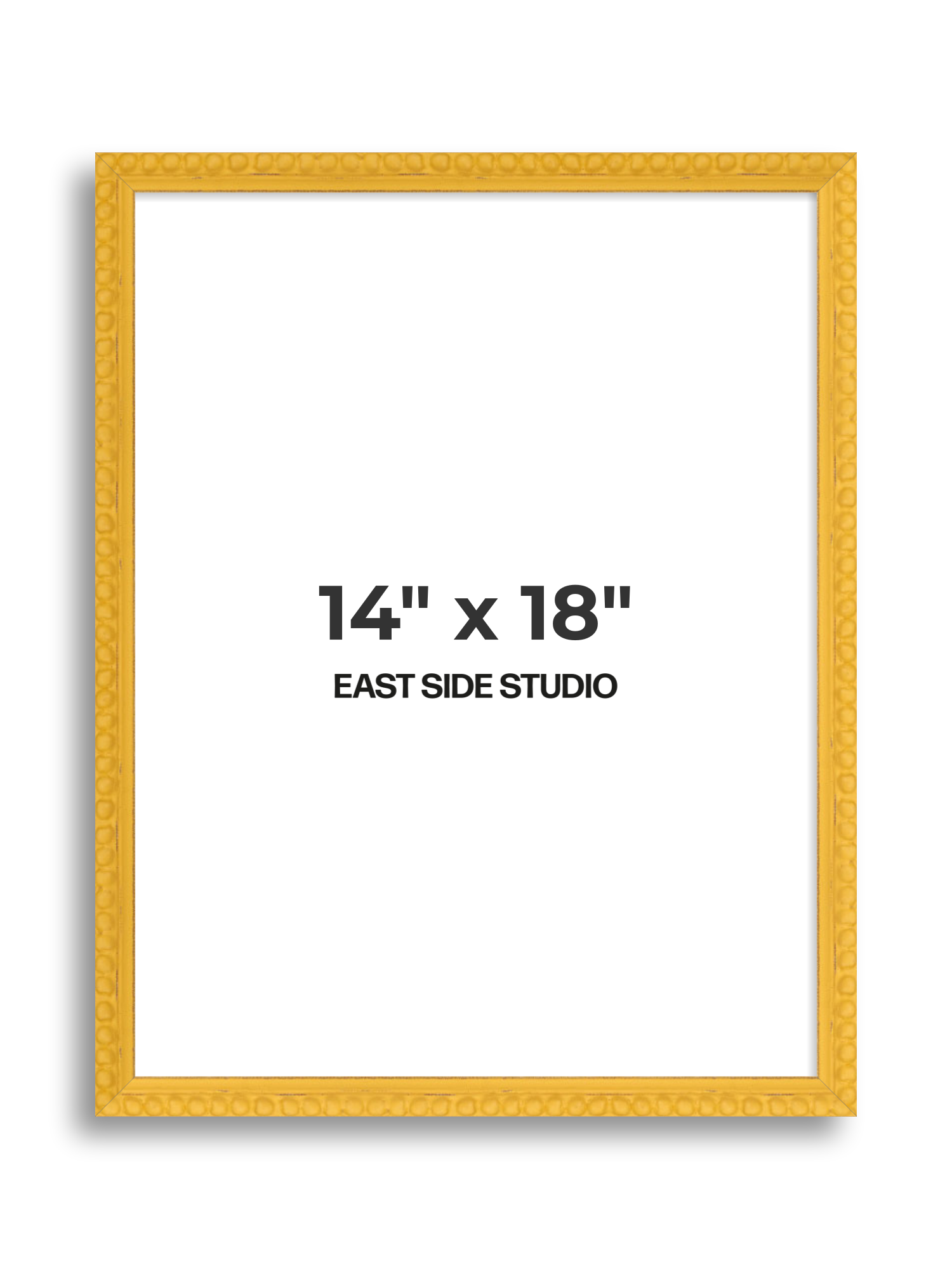 Yellow Bobbin 14" x 18" picture frame