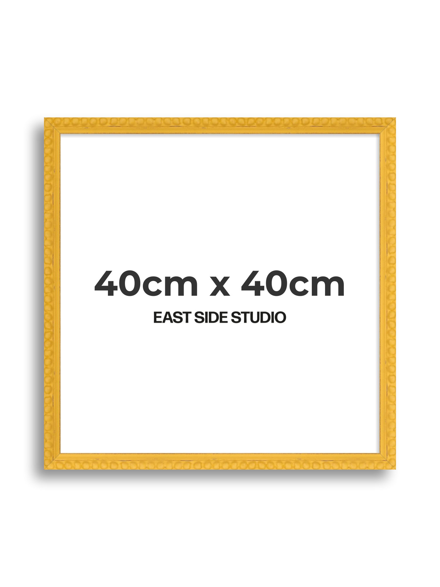 Yellow Bobbin 40cm x 40cm picture frame