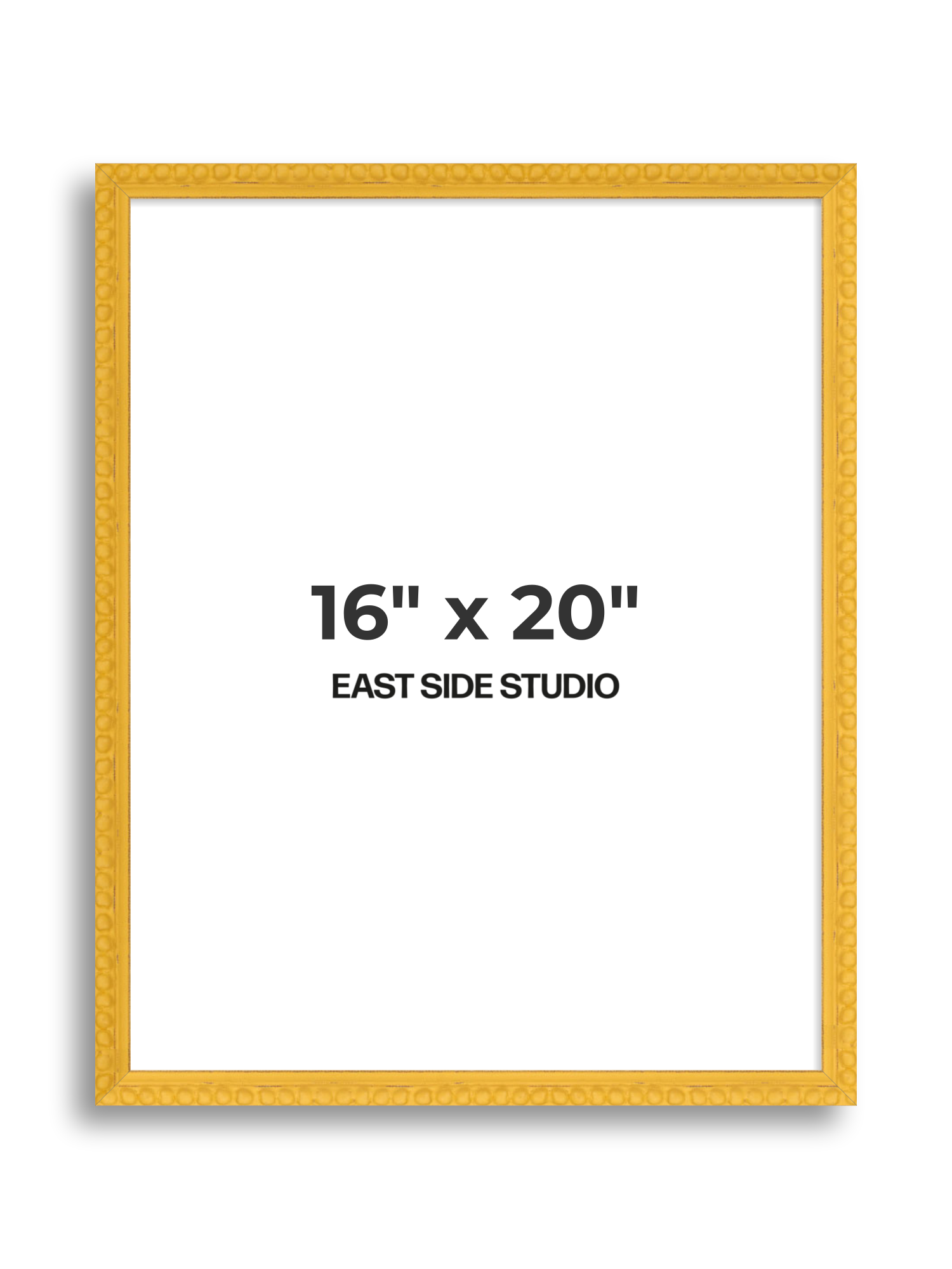 Yellow Bobbin 16" x 20" picture frame