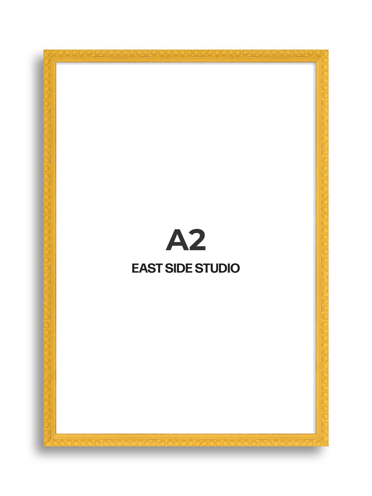 Yellow Bobbin A2 picture frame