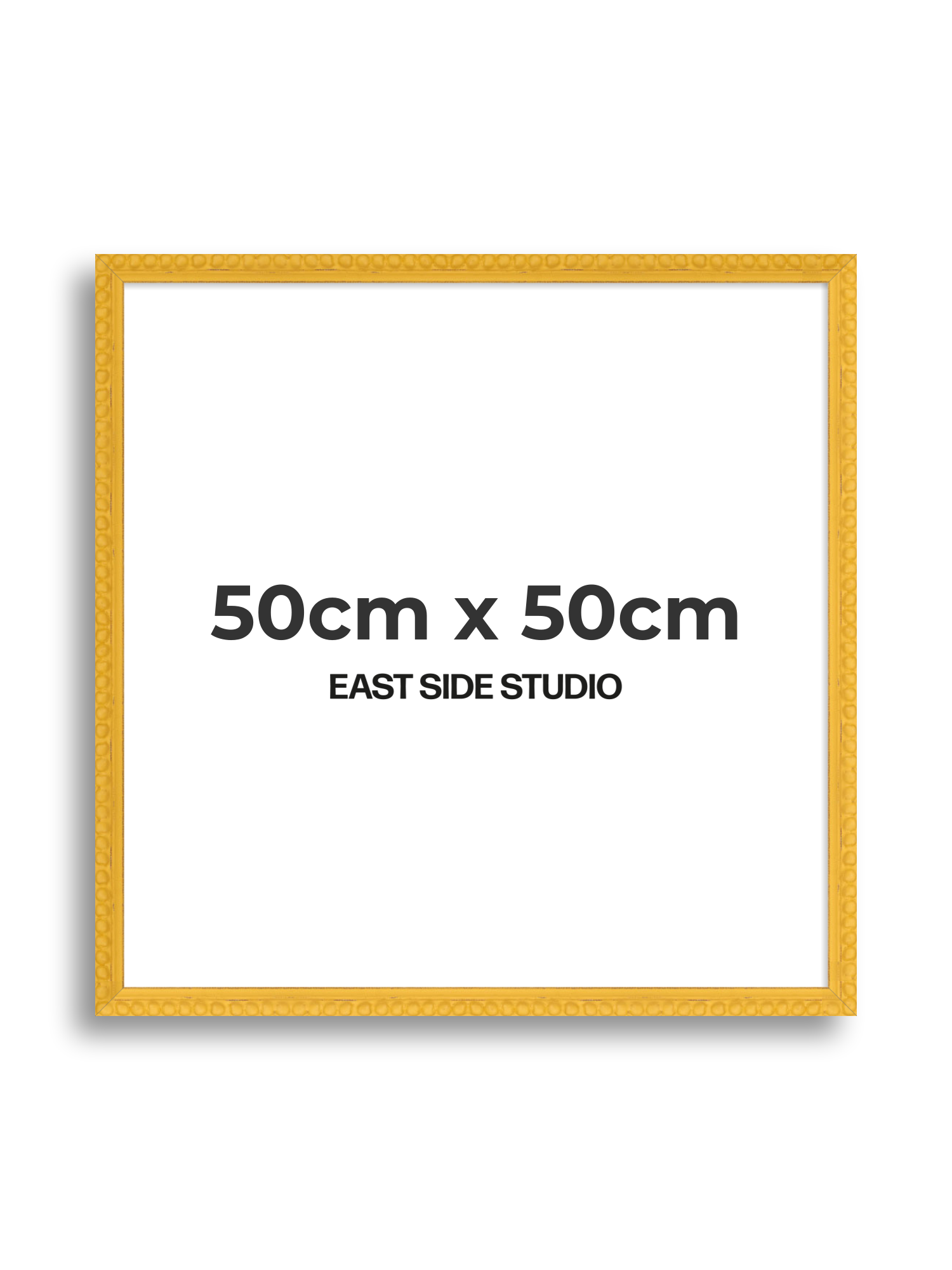 Yellow Bobbin 50cm x 50cm picture frame
