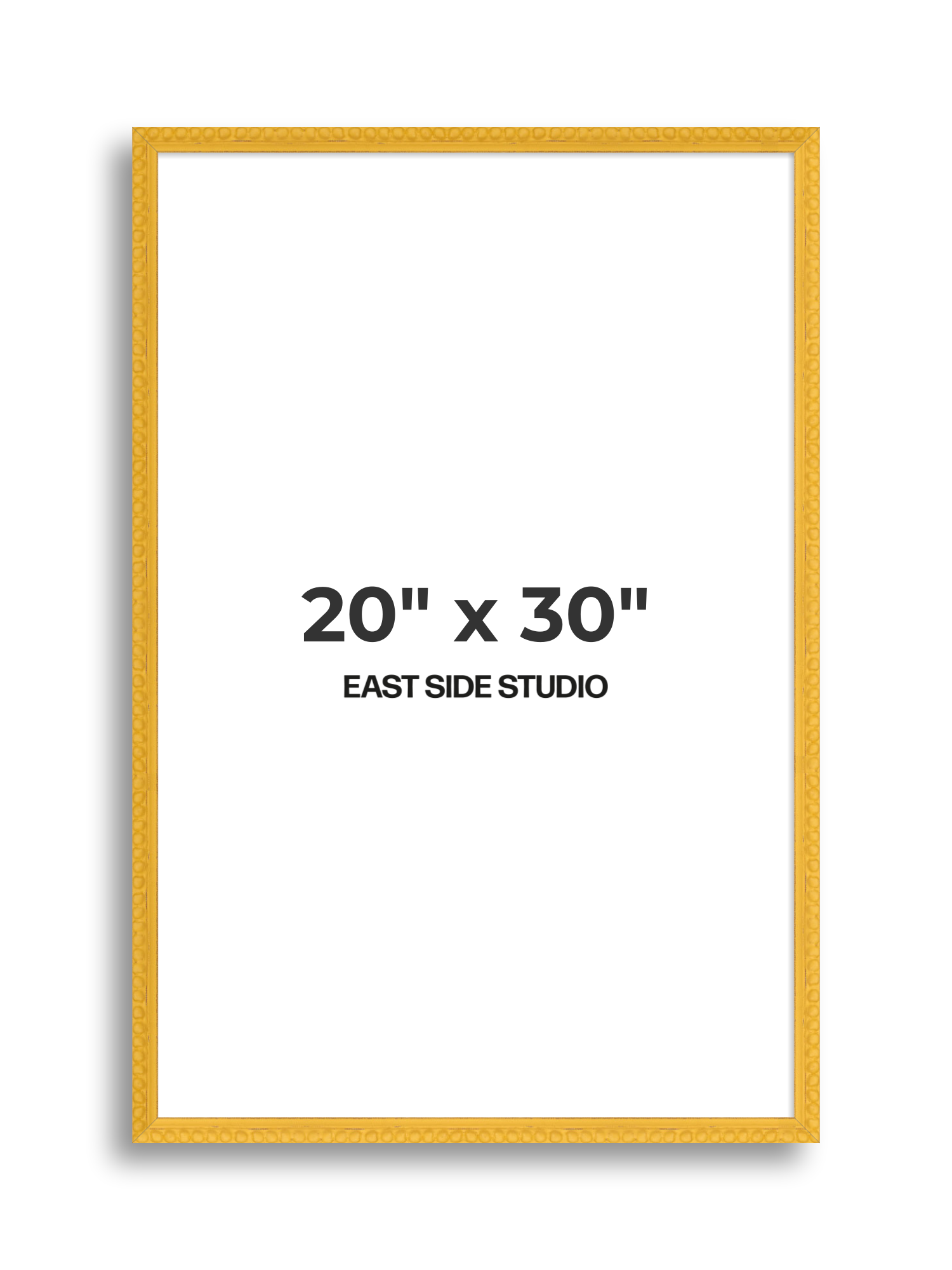 Yellow Bobbin 20" x 30" picture frame