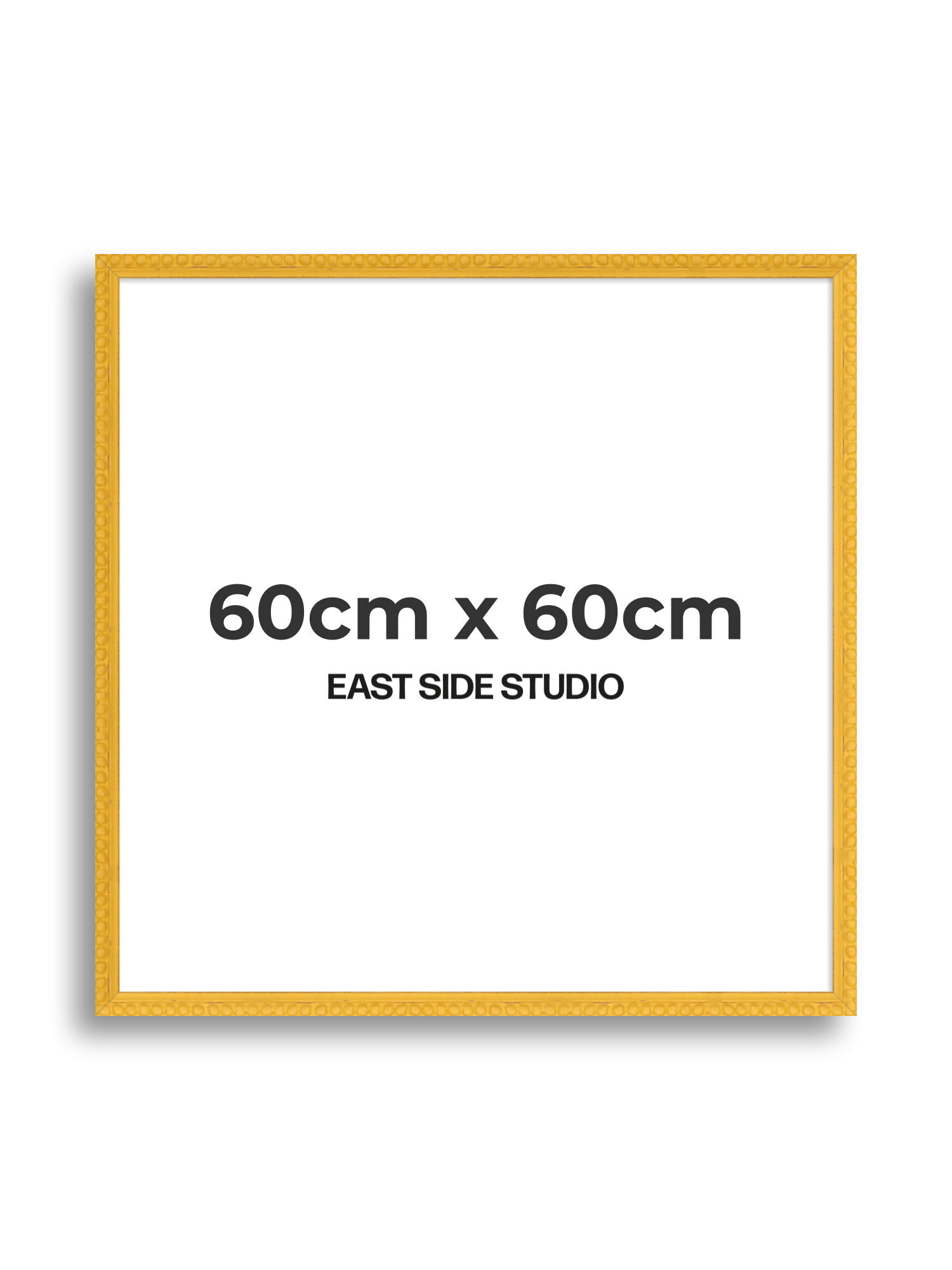 Yellow Bobbin 60cm x 60cm picture frame