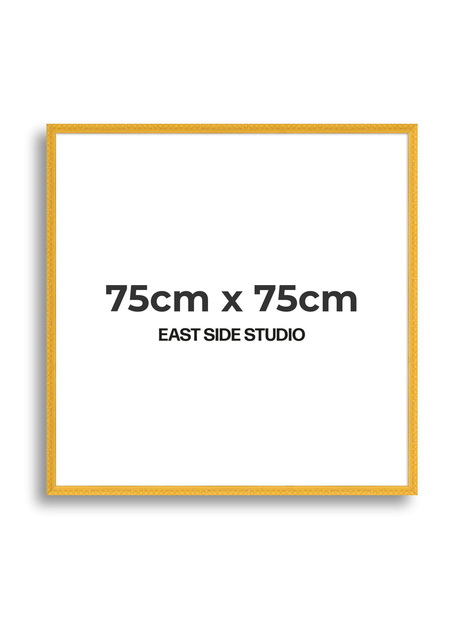 Yellow Bobbin 75cm x 75cm picture frame