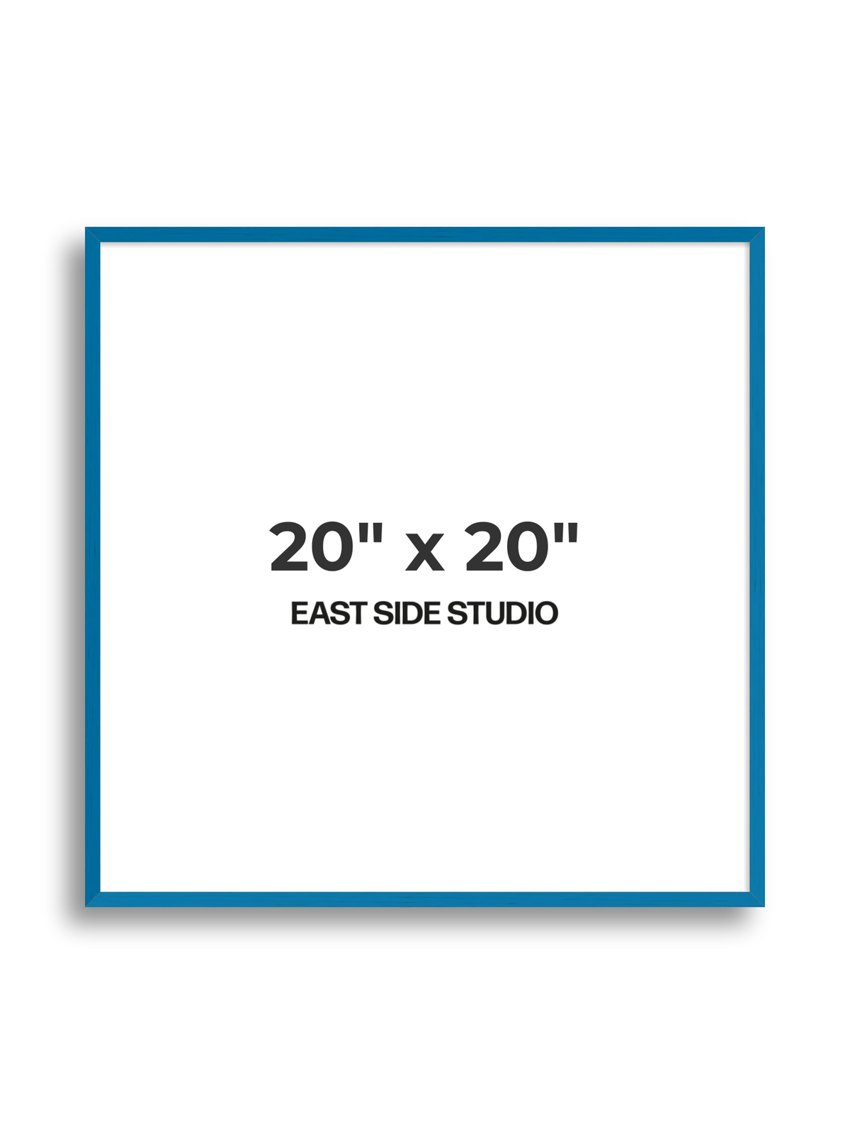 Duo Tone 20" x 20" picture frame