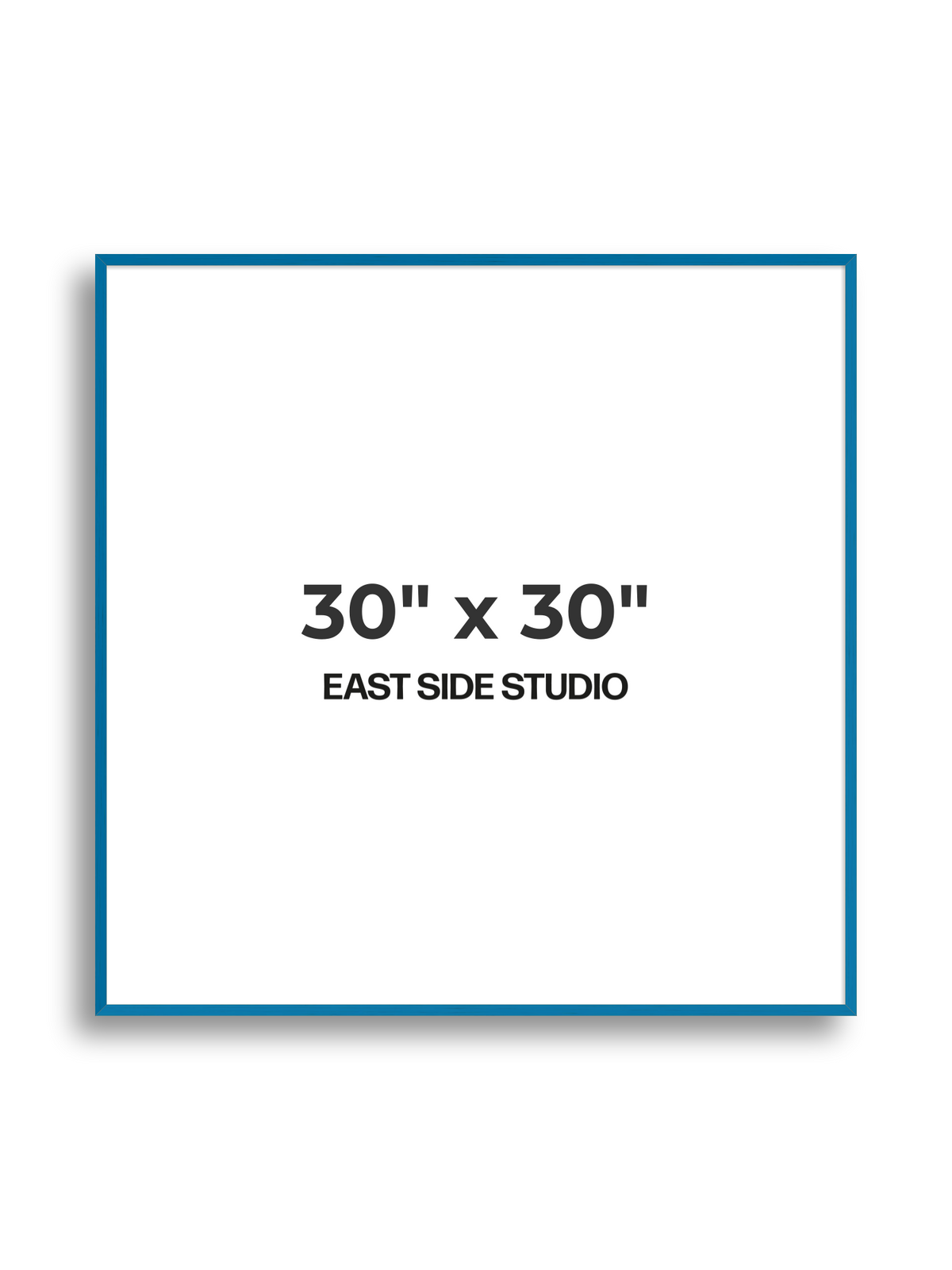 Duo Tone 30" x 30" picture frame