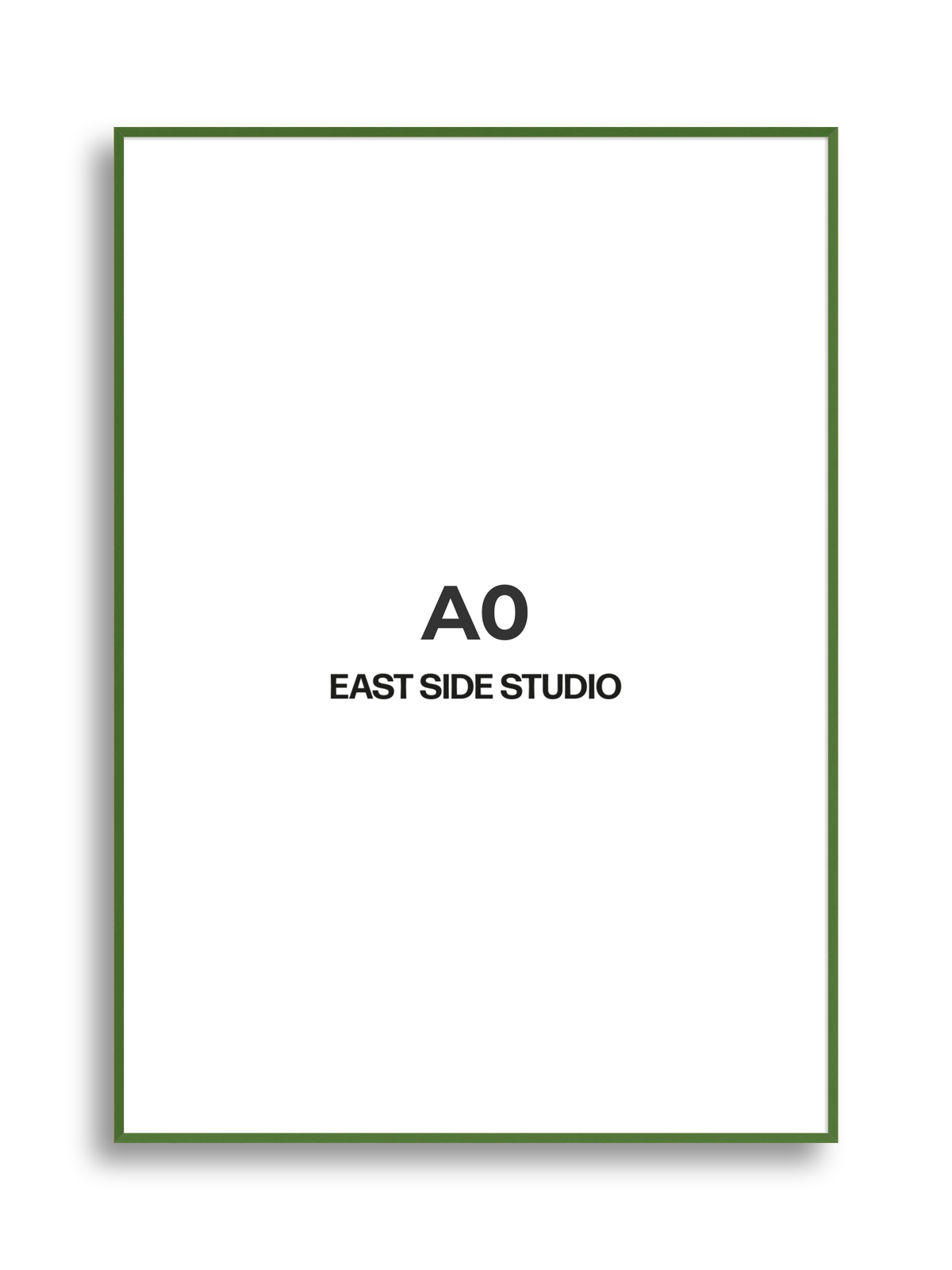 Duo Tone A0 picture frame
