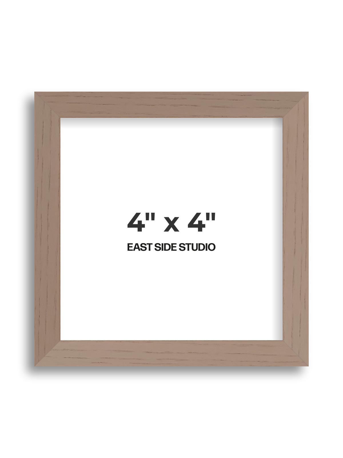 Duo Tone 4" x 4" picture frame