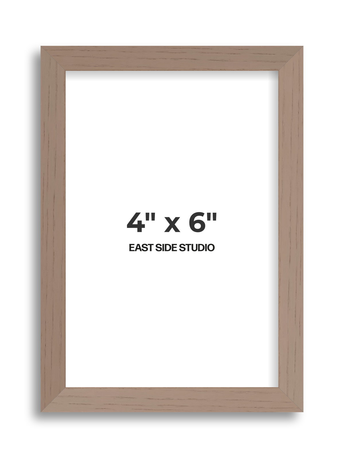 Duo Tone 4" x 6" picture frame