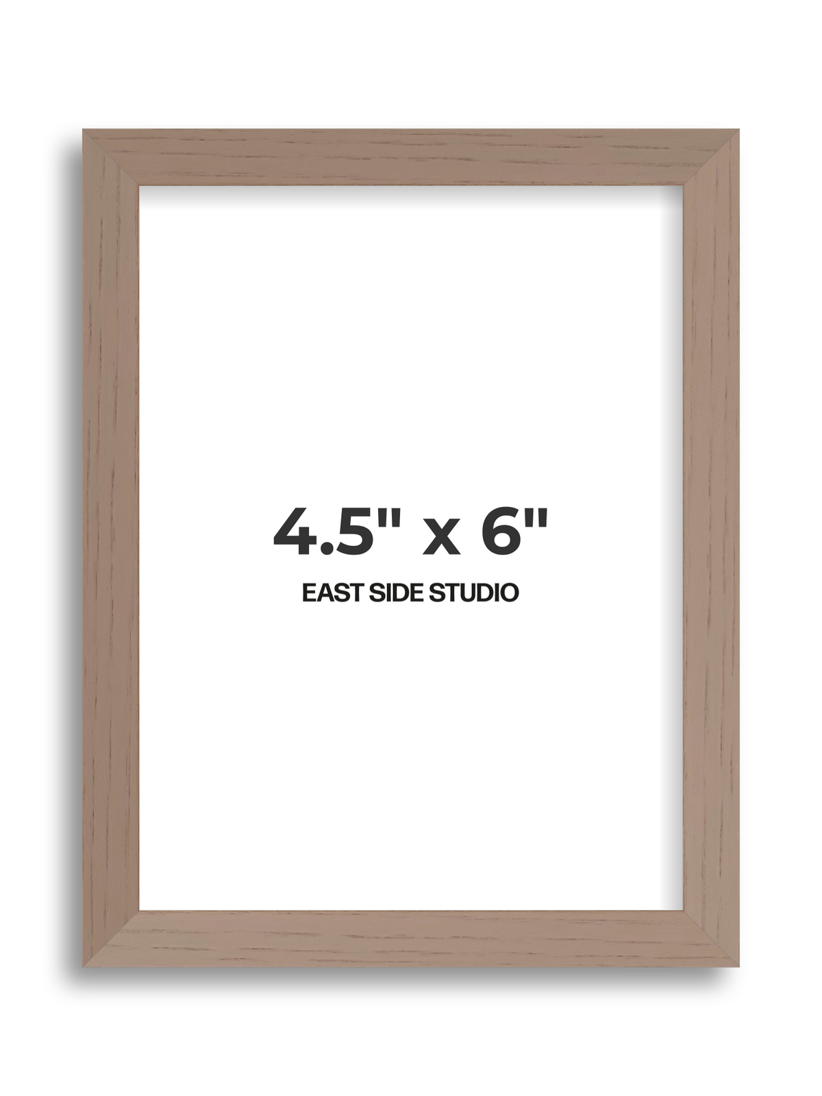 Duo Tone 4.5" x 6" picture frame